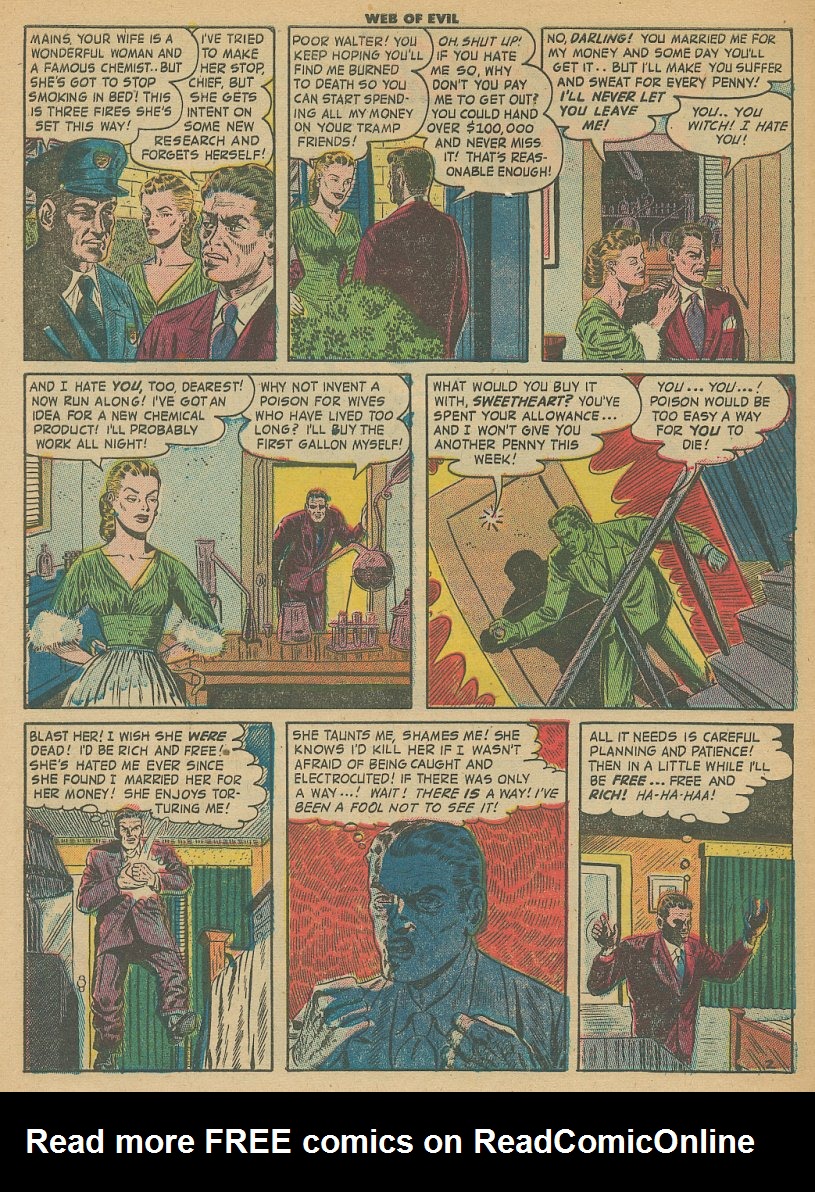Read online Web of Evil comic -  Issue #5 - 28