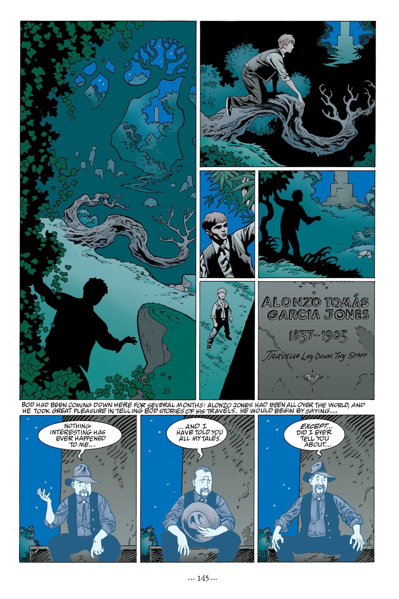 Read online The Graveyard Book: Graphic Novel comic -  Issue # TPB 2 - 151