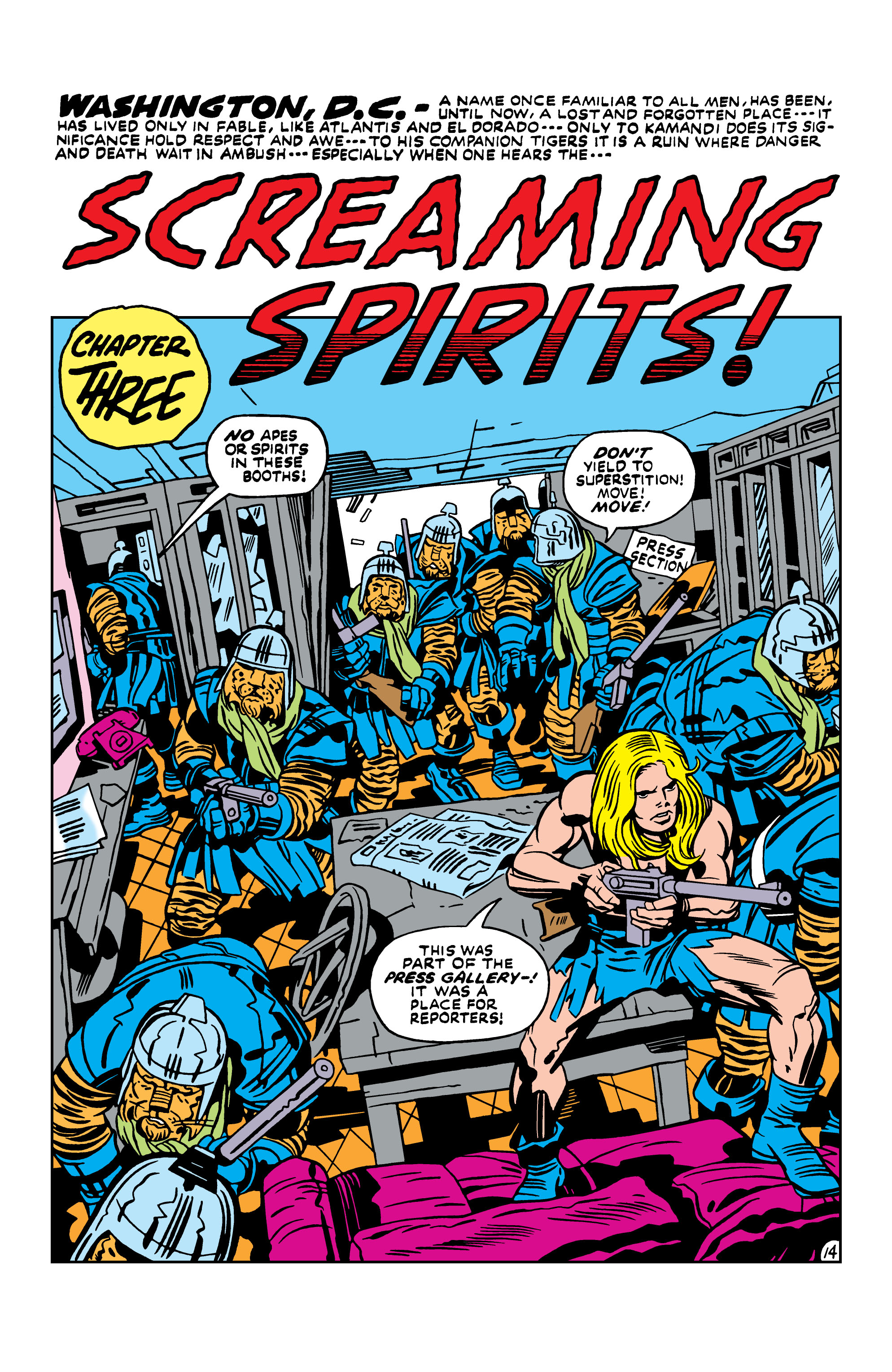 Read online Kamandi, The Last Boy On Earth comic -  Issue #15 - 14