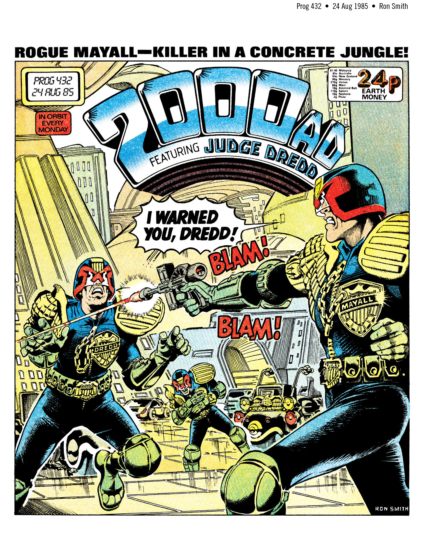 Read online Judge Dredd Megazine (Vol. 5) comic -  Issue #448 - 127