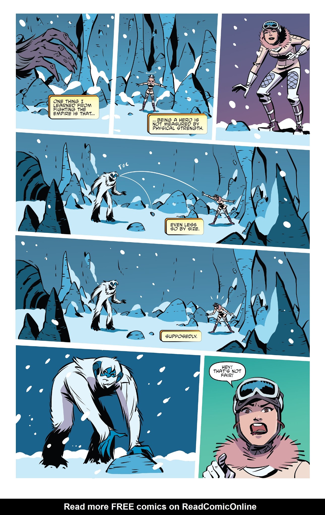 Read online Star Wars Forces of Destiny-Leia comic -  Issue # Full - 15