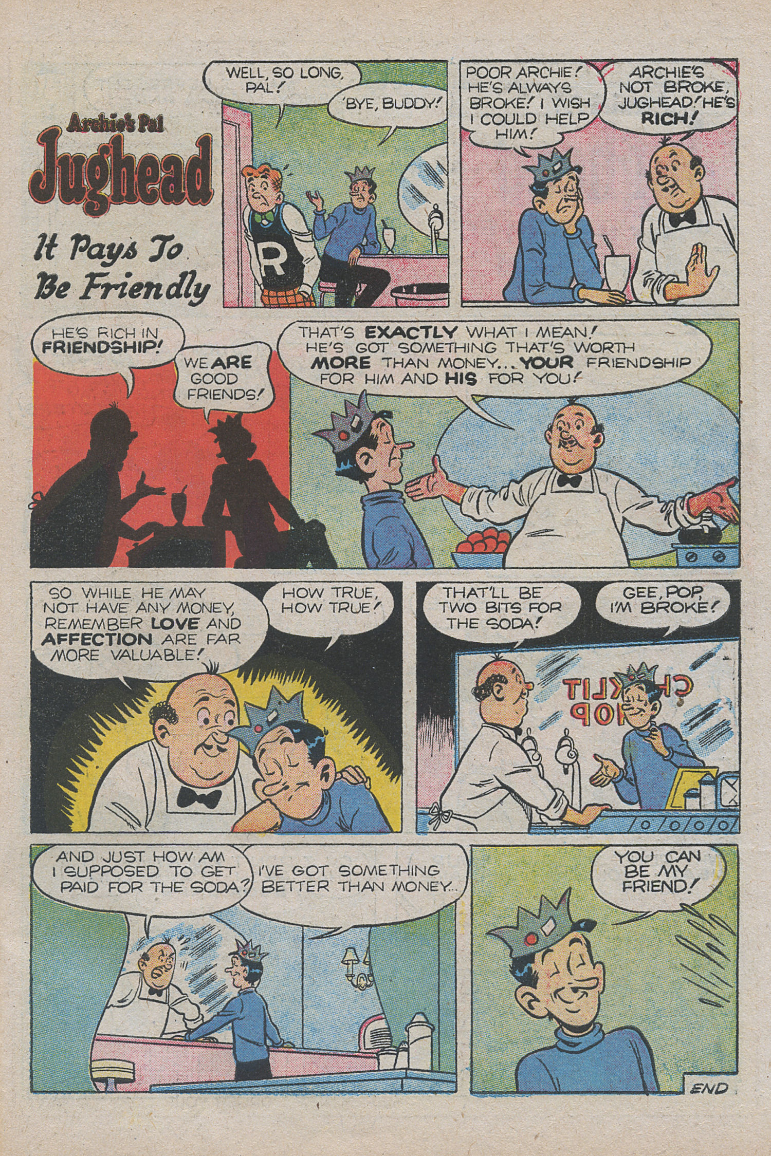 Read online Archie's Pal Jughead comic -  Issue #32 - 31