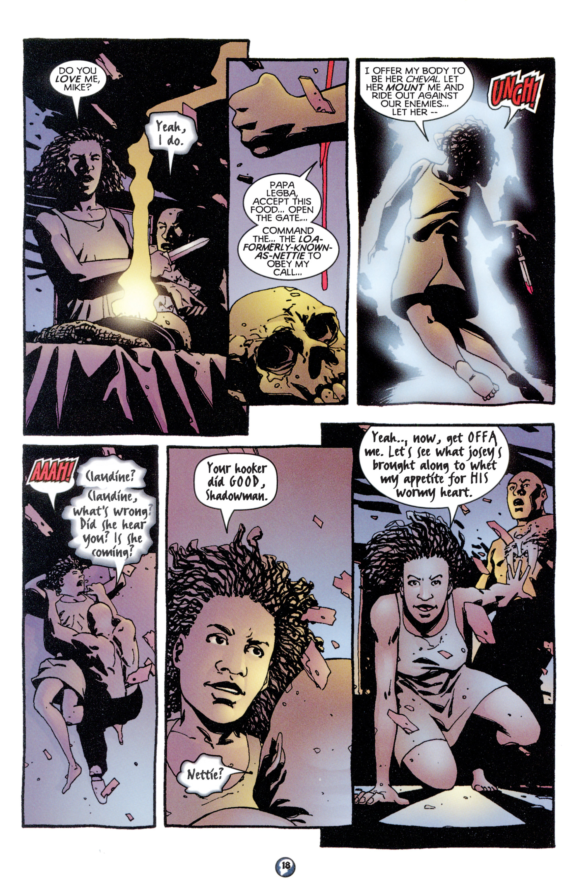 Read online Shadowman (1997) comic -  Issue #8 - 15