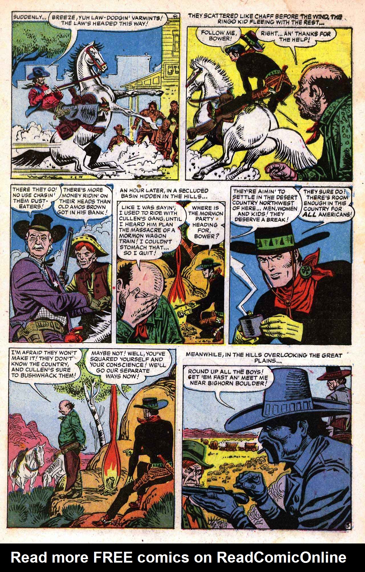 Read online Ringo Kid Western comic -  Issue #4 - 5