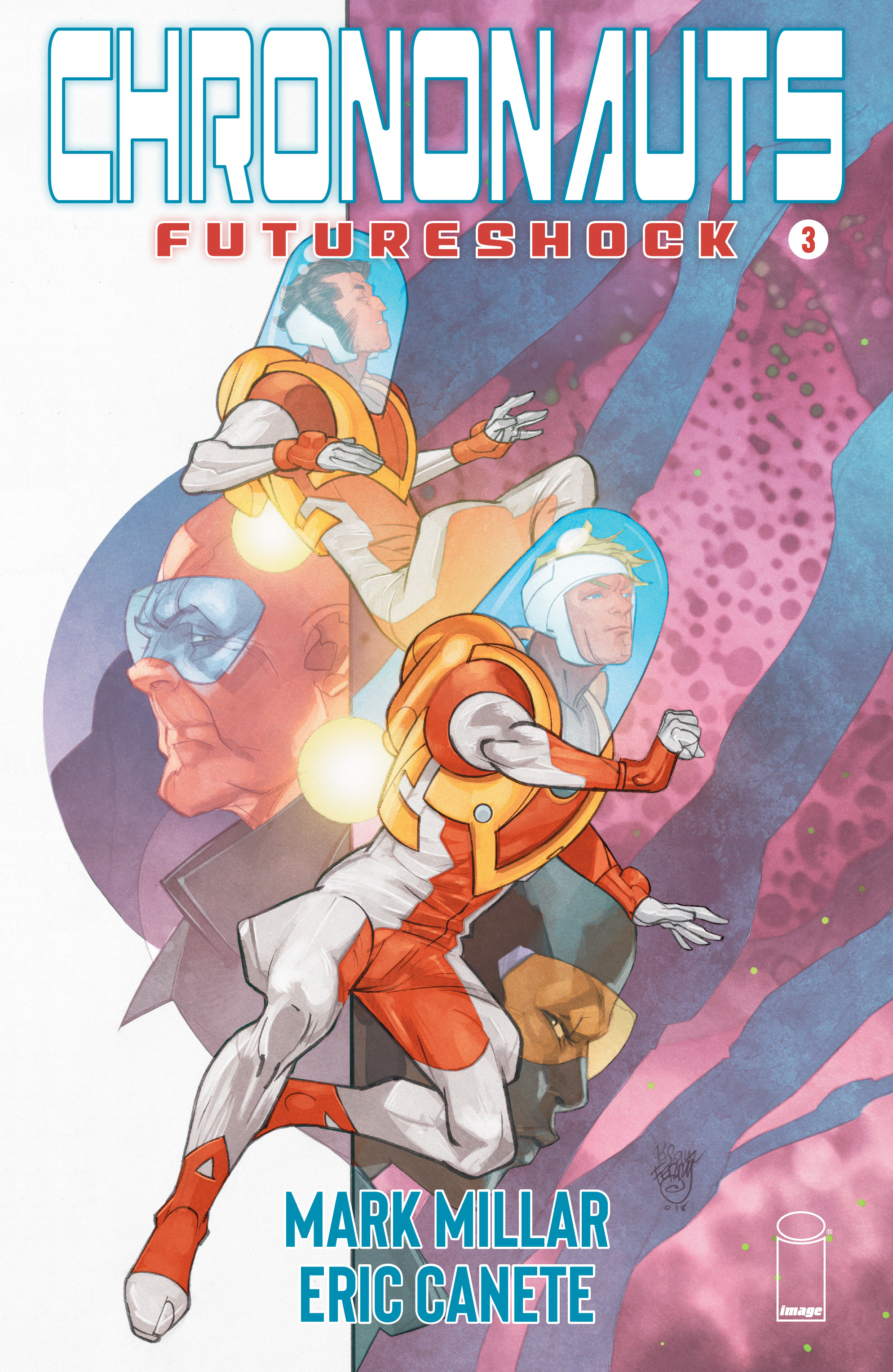 Read online Chrononauts: Futureshock comic -  Issue #3 - 1