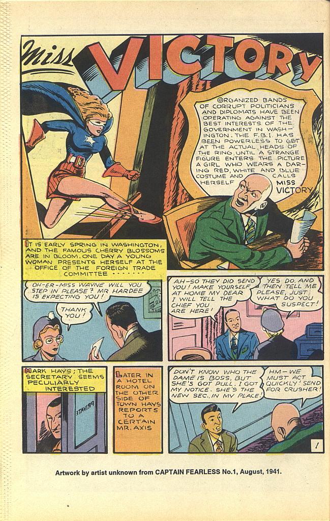 Read online Miss Victory Golden Anniversary Special comic -  Issue # Full - 14