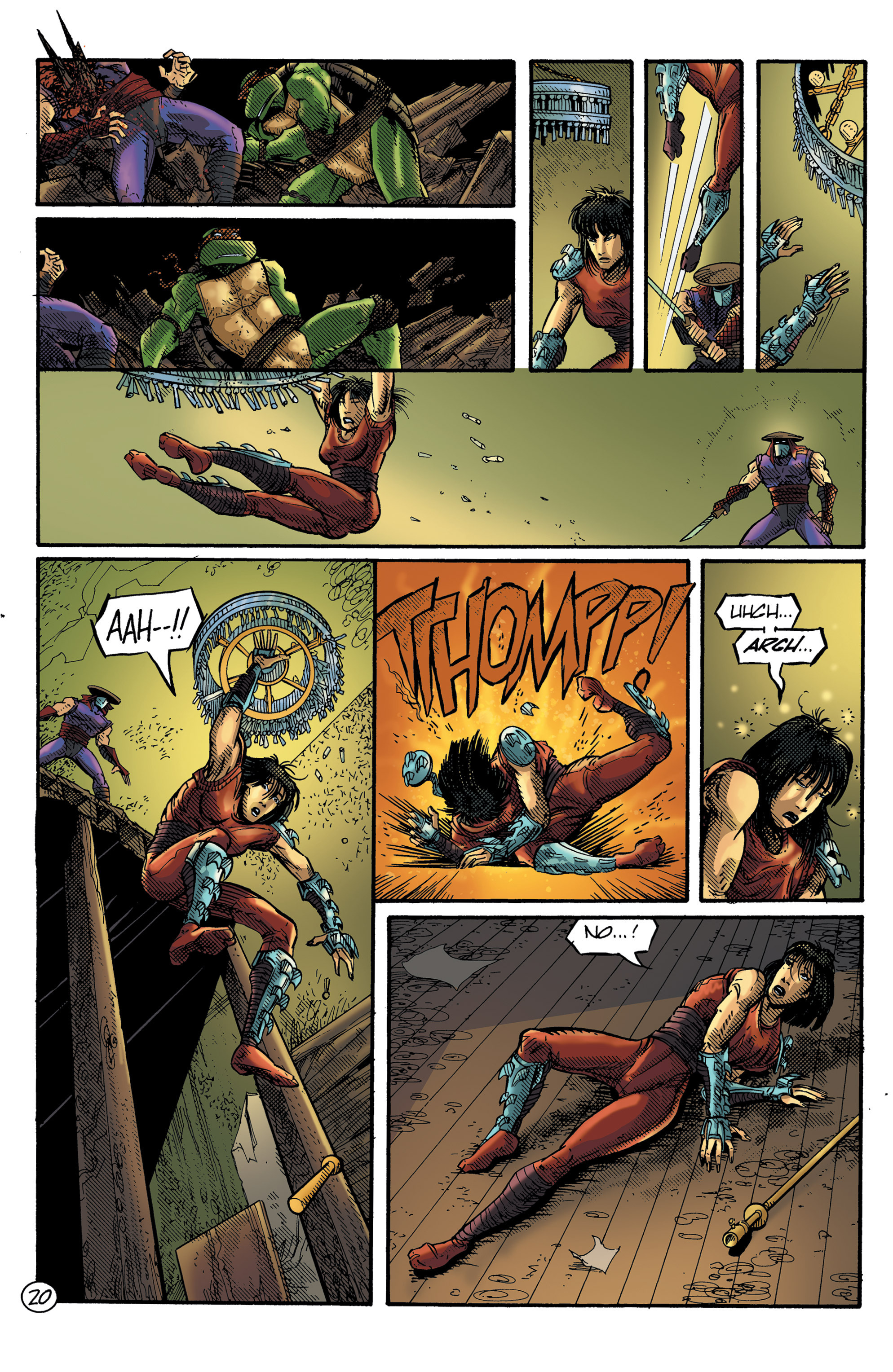 Read online Teenage Mutant Ninja Turtles Color Classics (2015) comic -  Issue #13 - 22