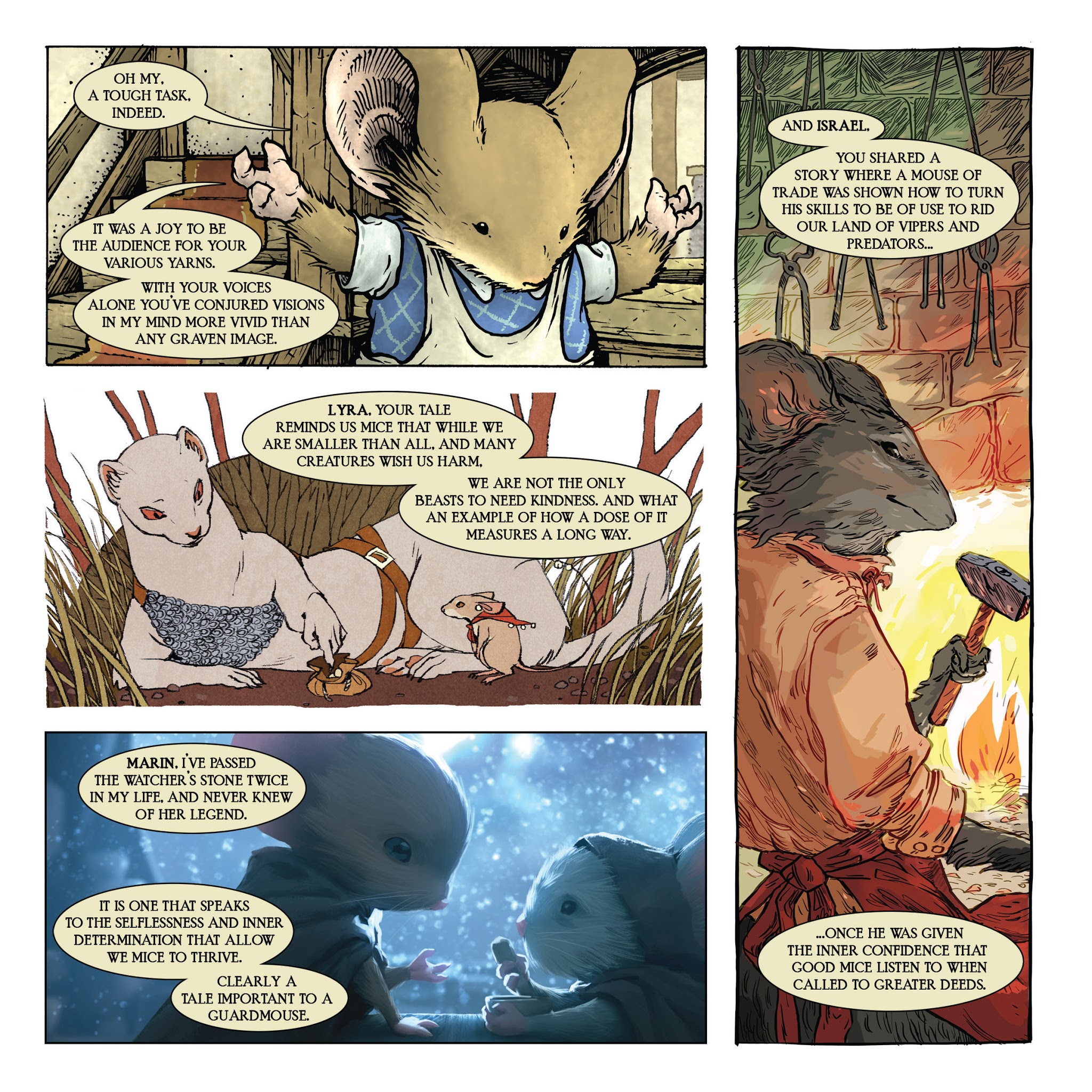Read online Mouse Guard: Legends of the Guard Volume Three comic -  Issue # TPB - 106