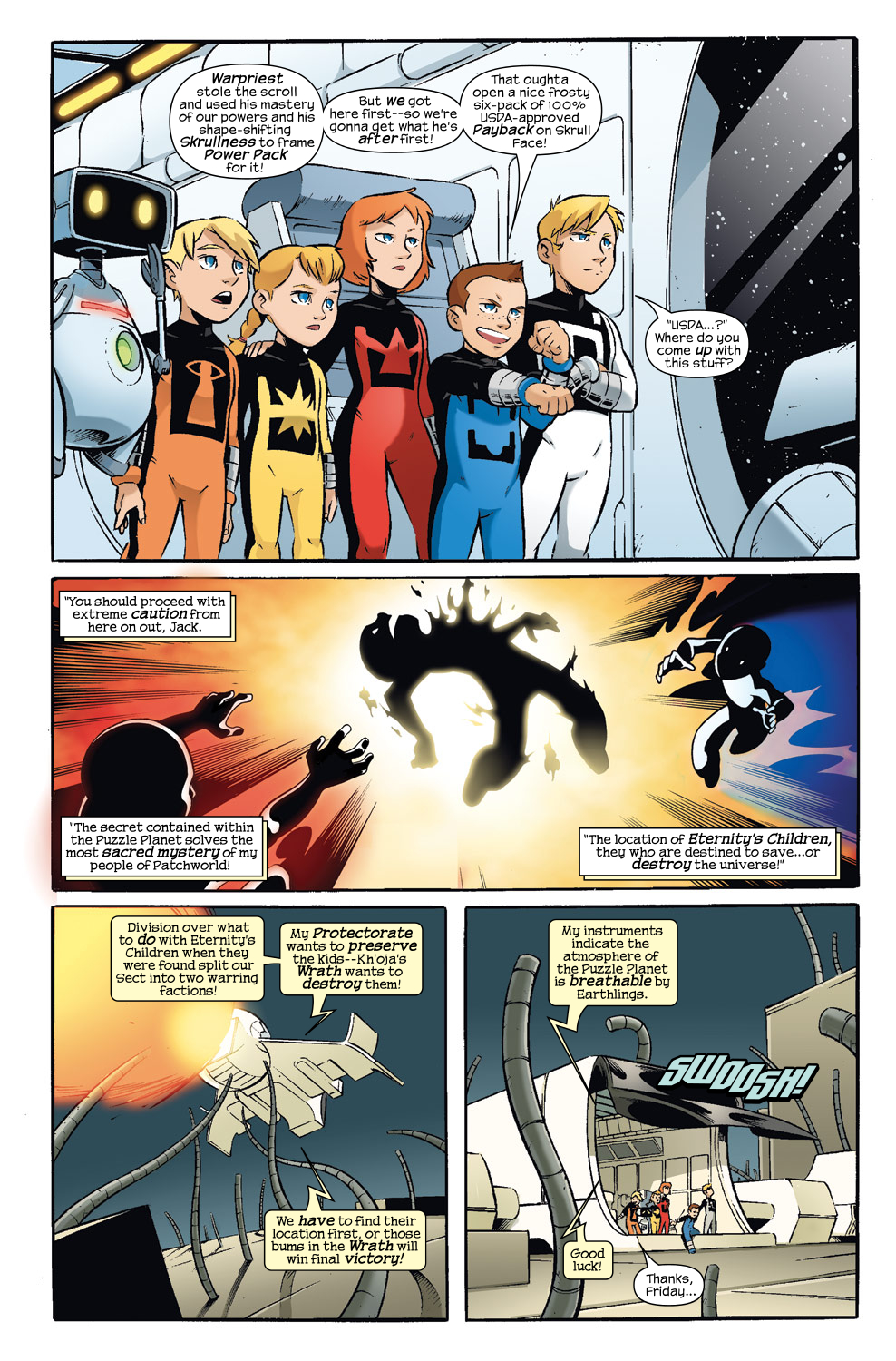 Read online Skrulls vs. Power Pack comic -  Issue #4 - 3