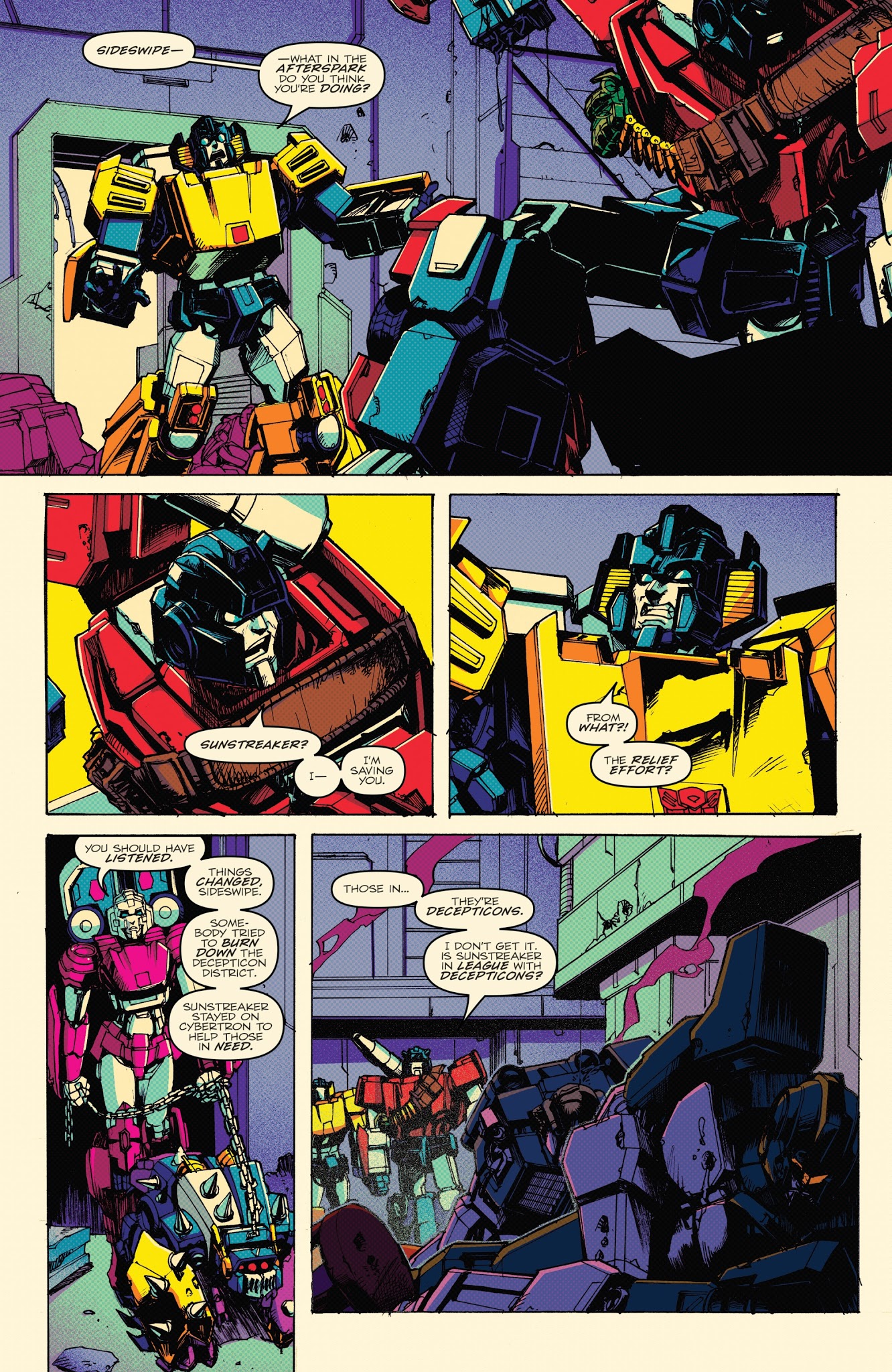Read online Optimus Prime comic -  Issue #9 - 18