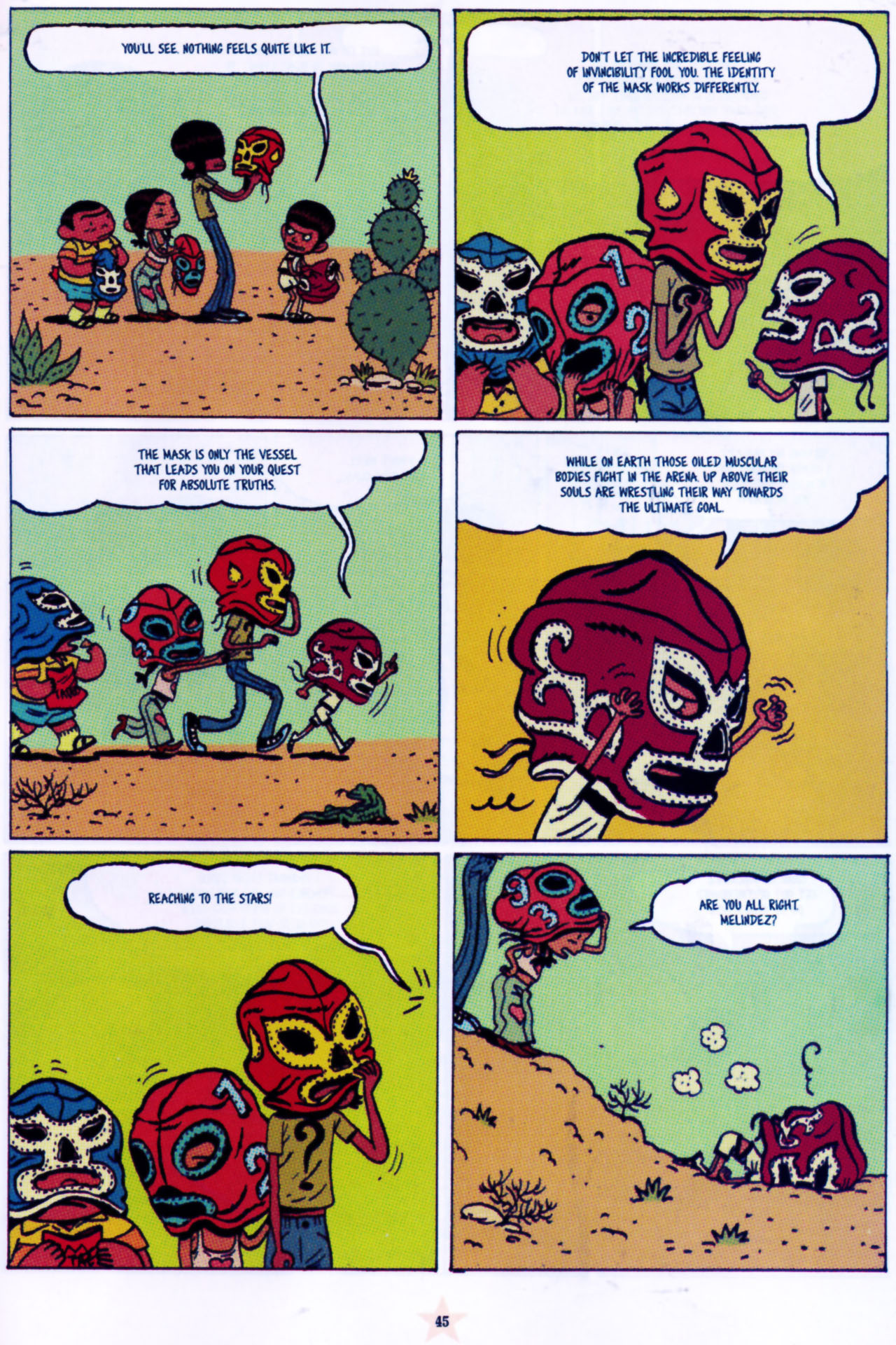 Read online Lucha Libre comic -  Issue #1 - 42
