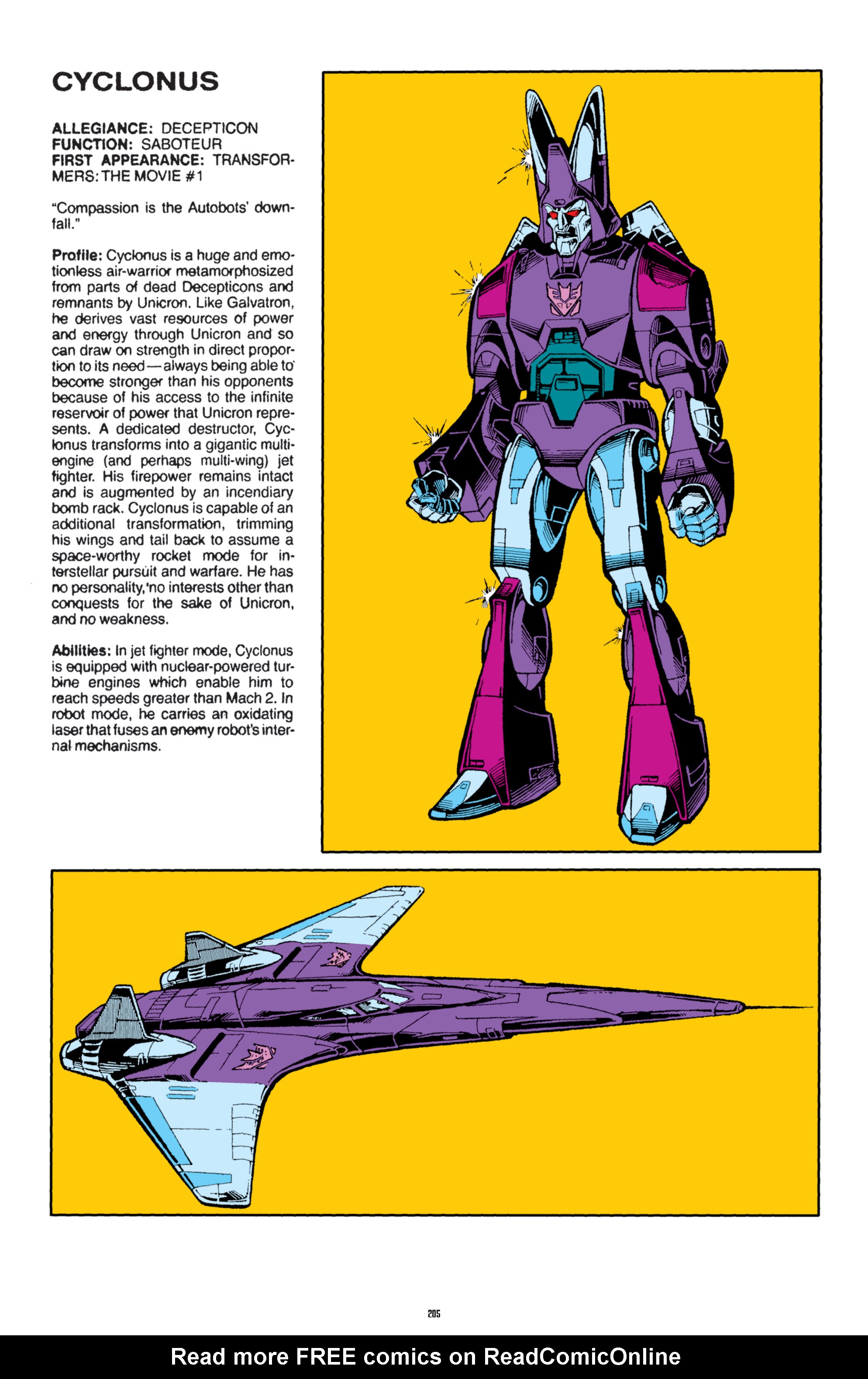 Read online The Transformers Classics comic -  Issue # TPB 8 - 202