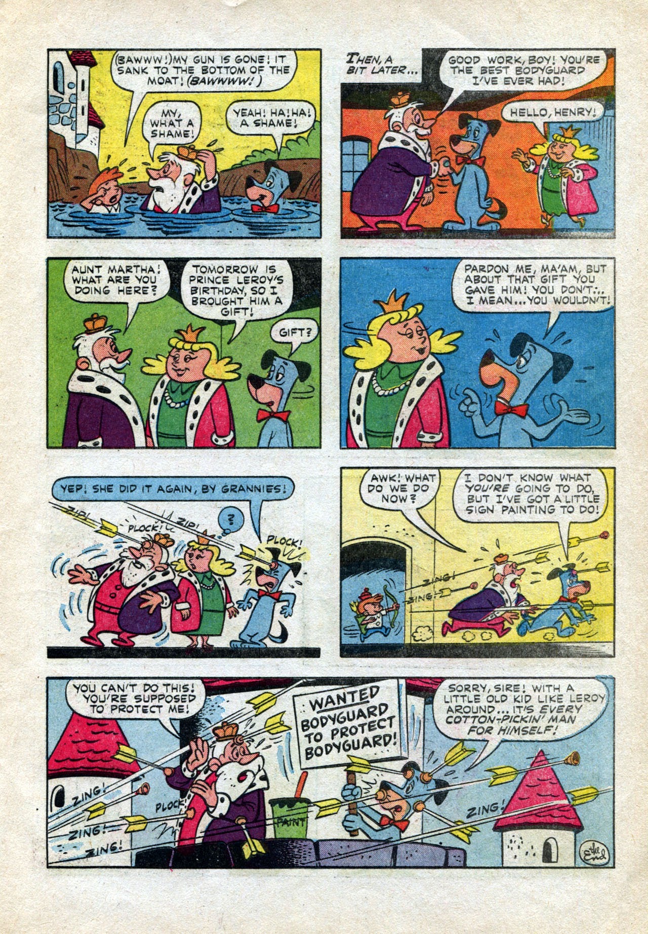 Read online Huckleberry Hound (1960) comic -  Issue #25 - 27
