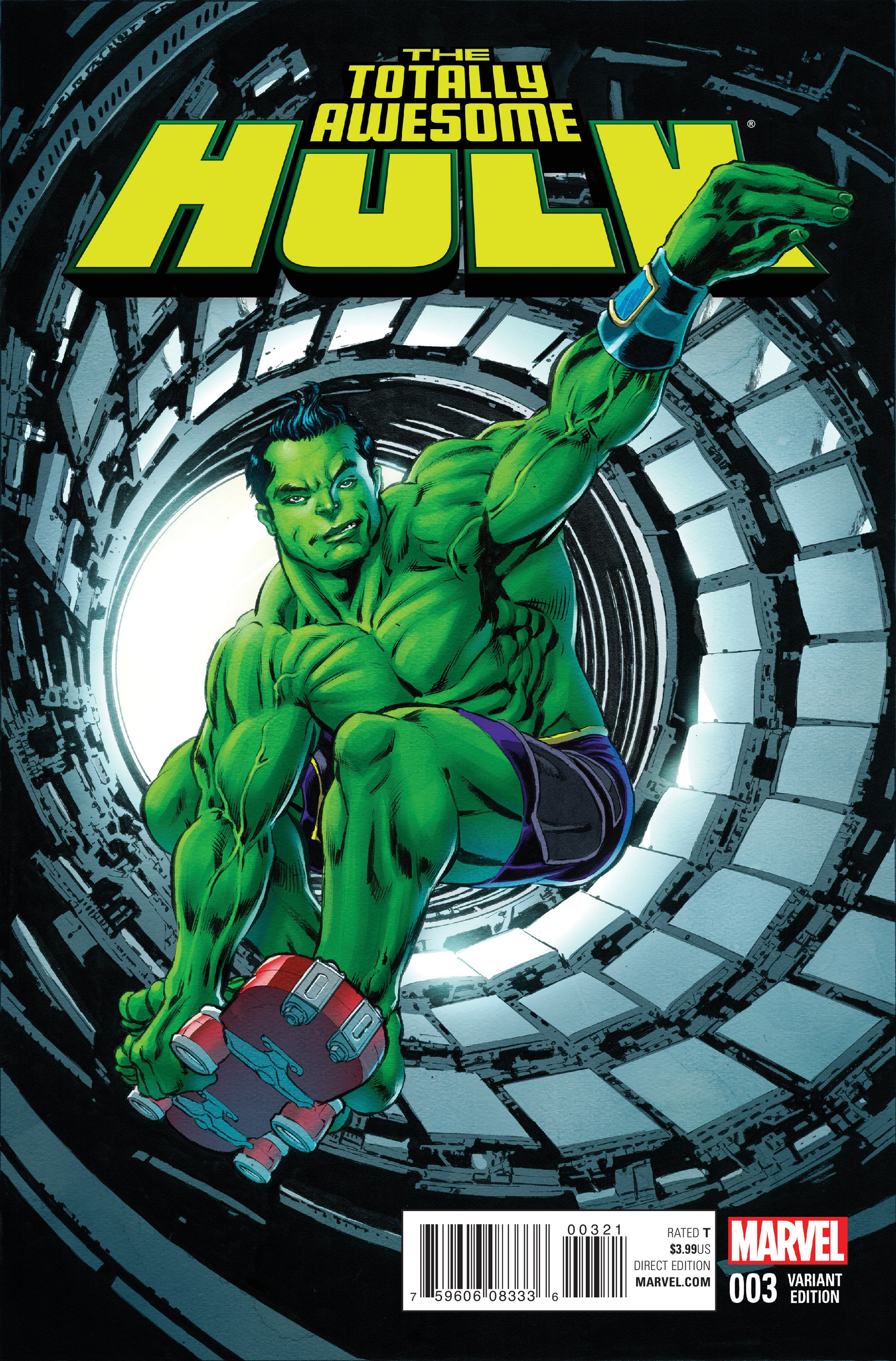 Read online Totally Awesome Hulk comic -  Issue #3 - 3
