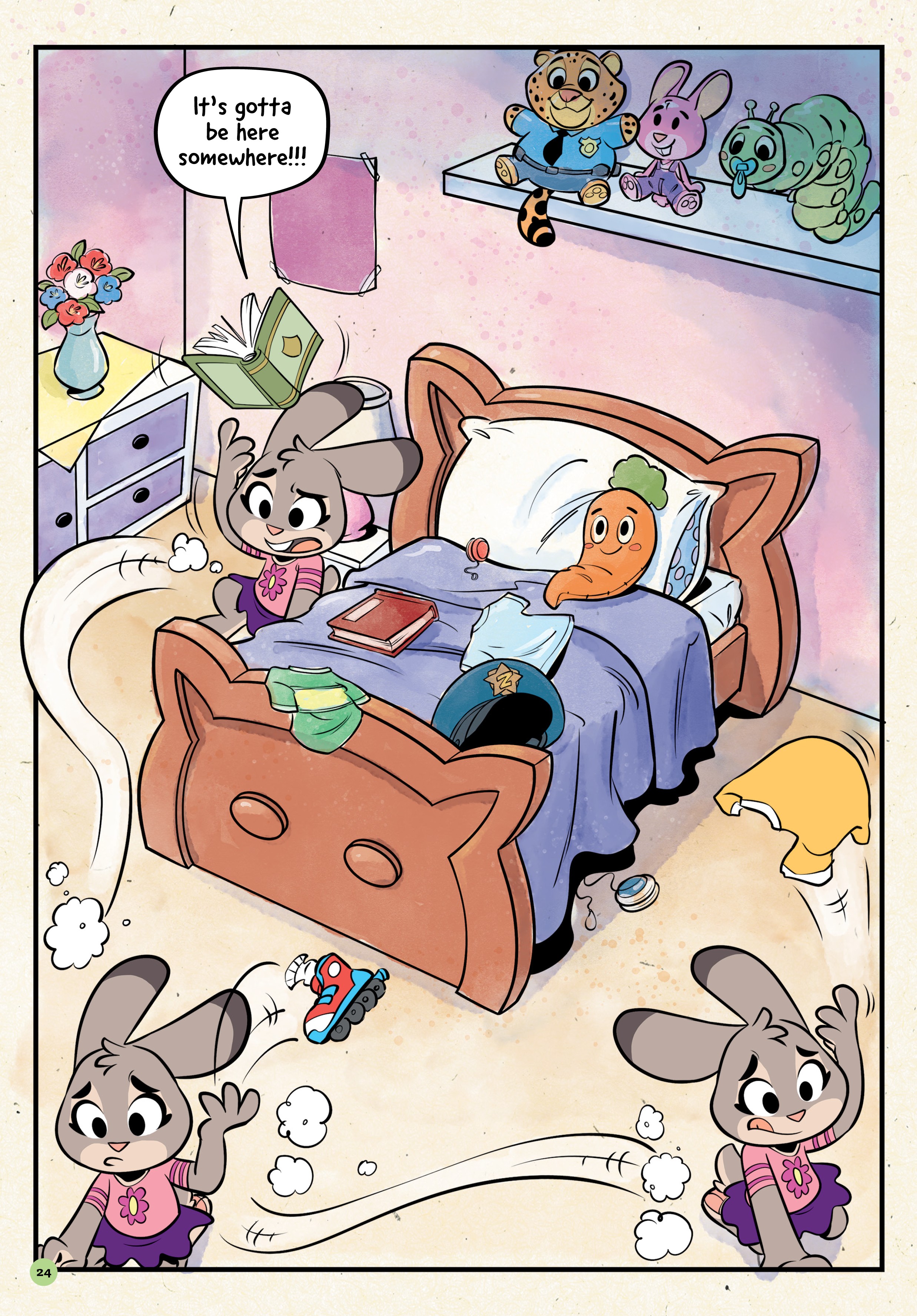 Read online Zootopia: A Hard Day's Work comic -  Issue # Full - 24