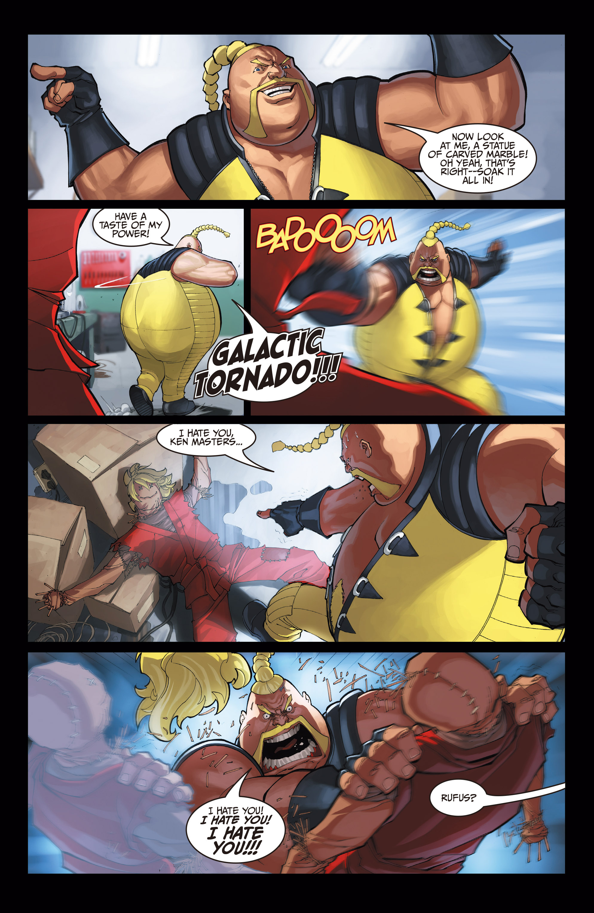 Read online Street Fighter II Turbo comic -  Issue #4 - 24