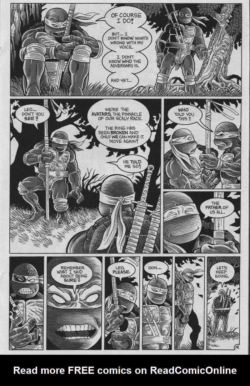 Teenage Mutant Ninja Turtles (1984) Issue #37 #37 - English 19