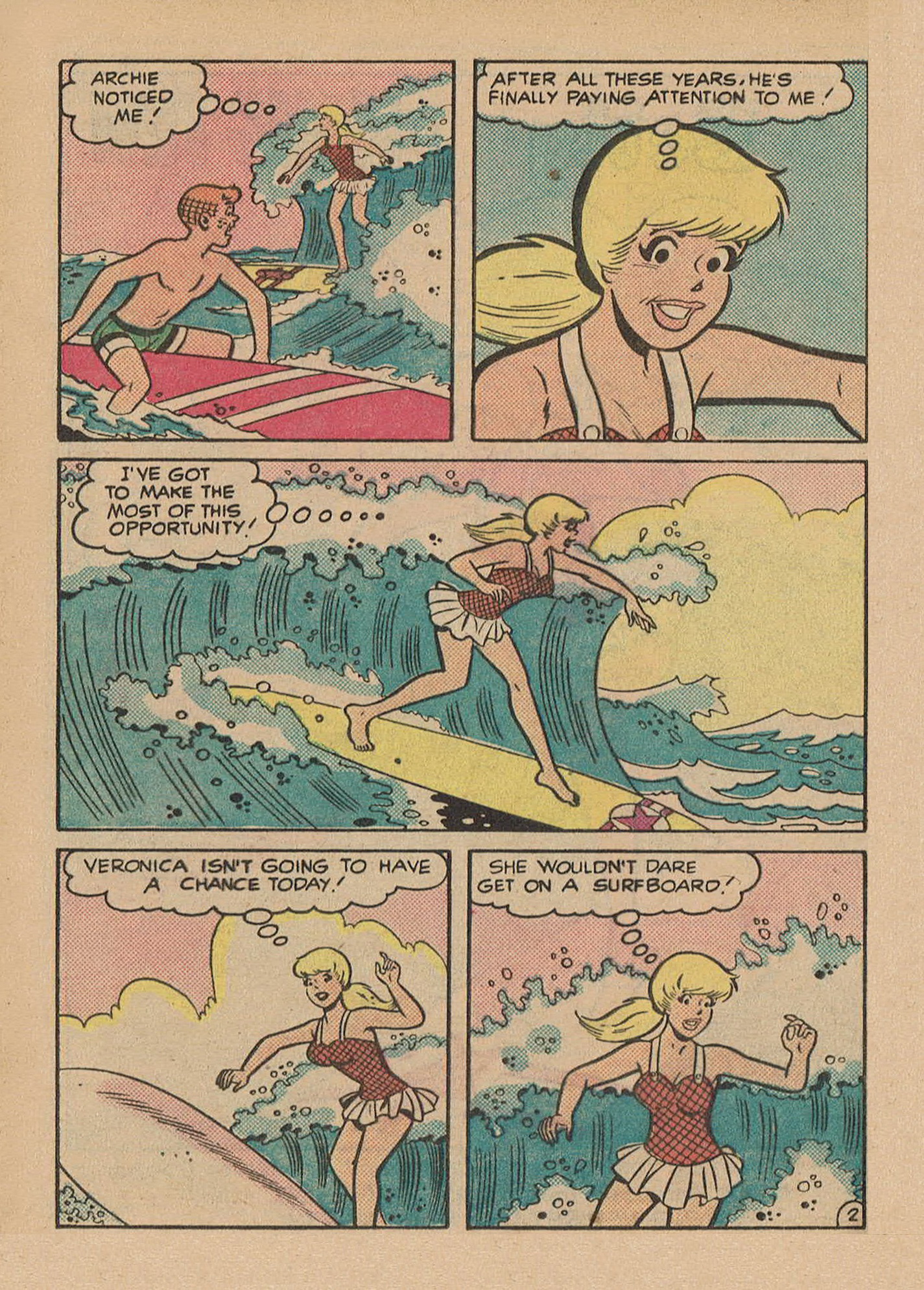 Read online Betty and Veronica Digest Magazine comic -  Issue #9 - 92
