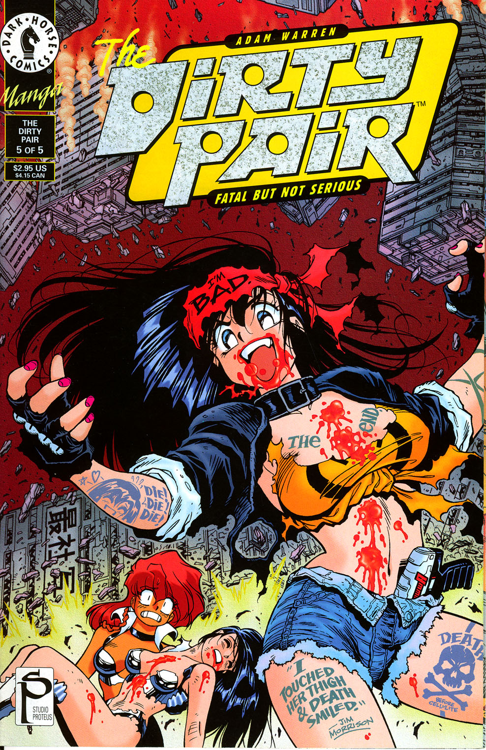 Read online Dirty Pair: Fatal But Not Serious comic -  Issue #5 - 1