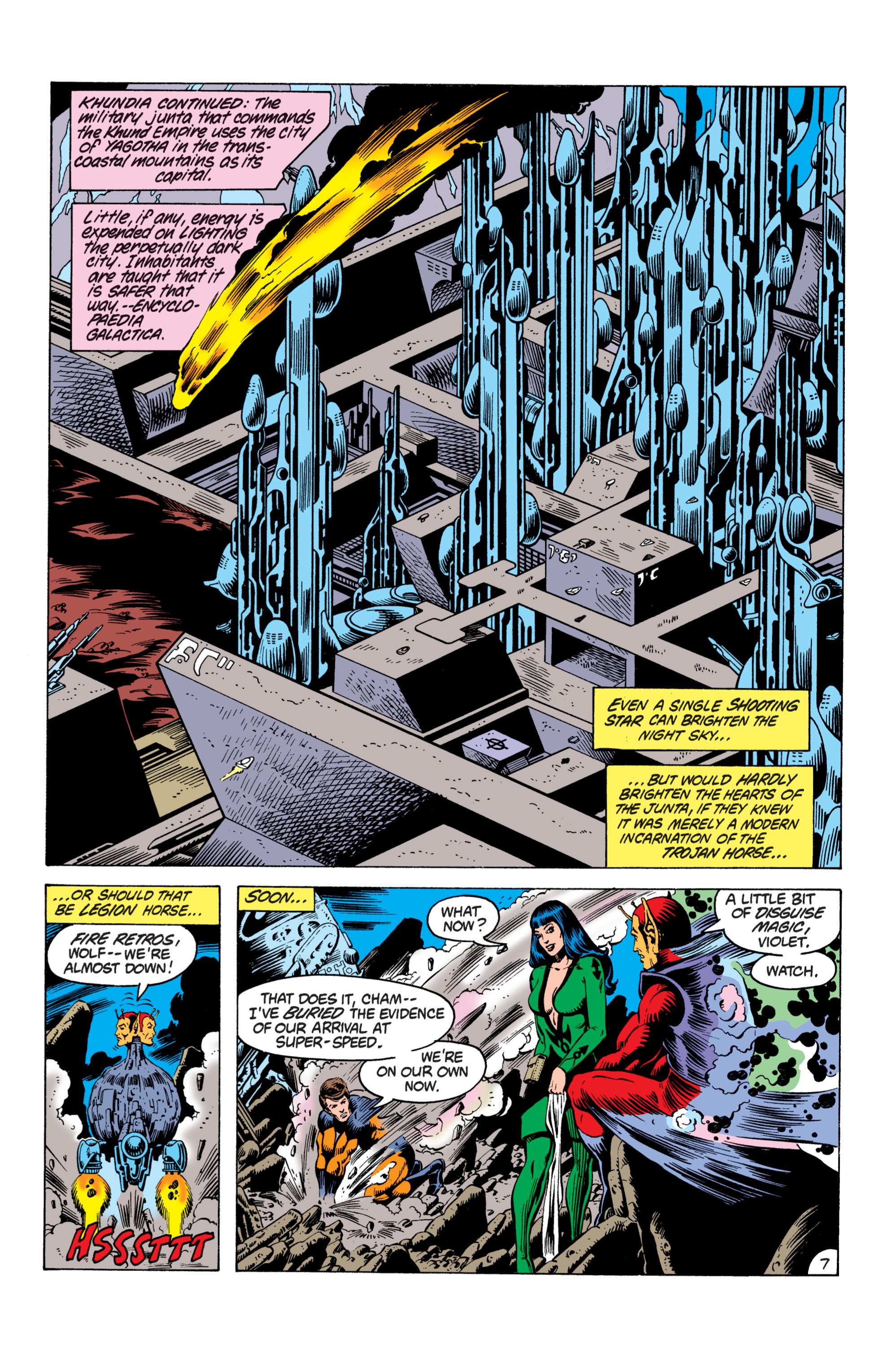 Read online Legion of Super-Heroes (1980) comic -  Issue #287 - 8
