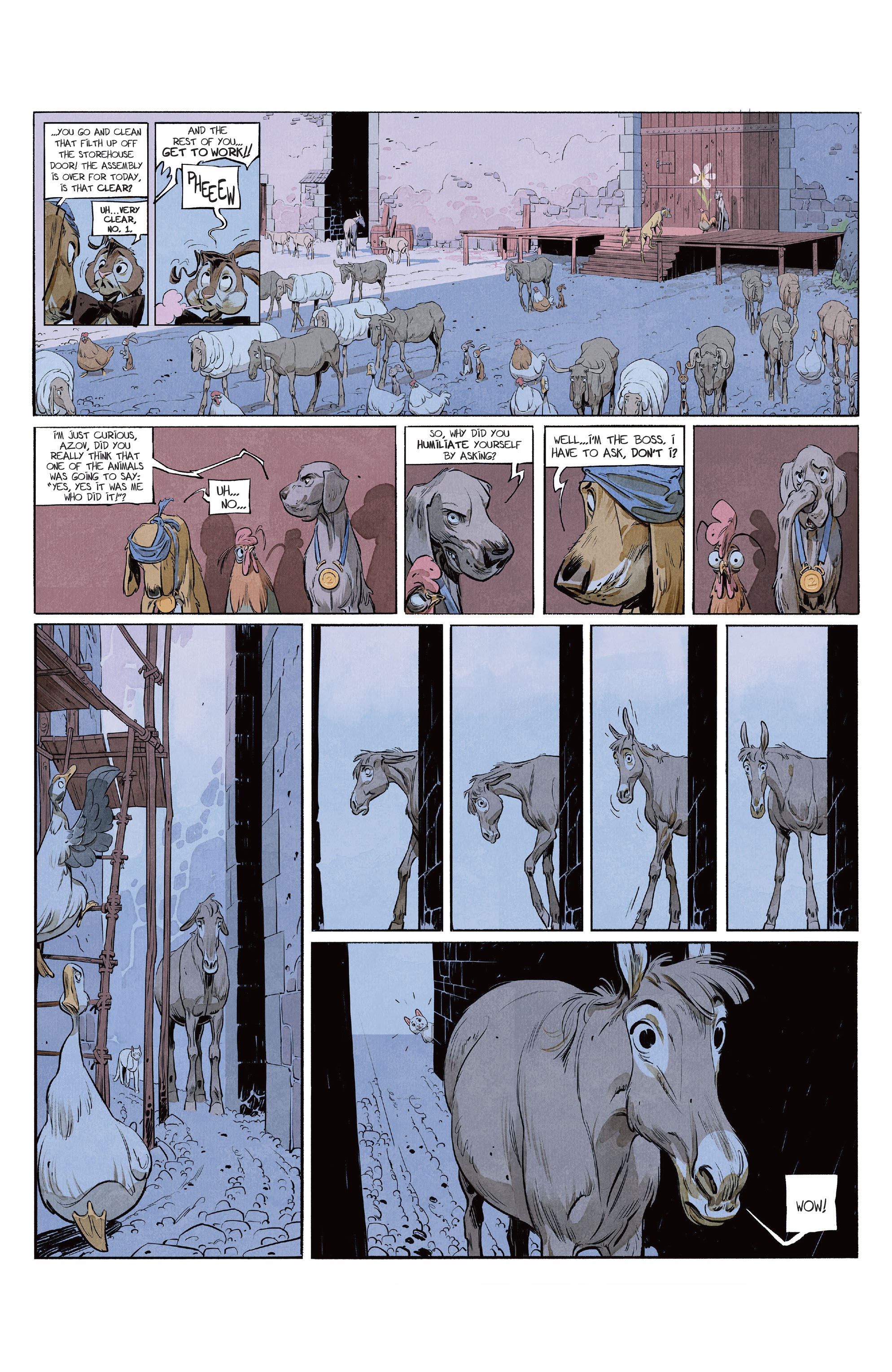 Read online Animal Castle comic -  Issue #3 - 12