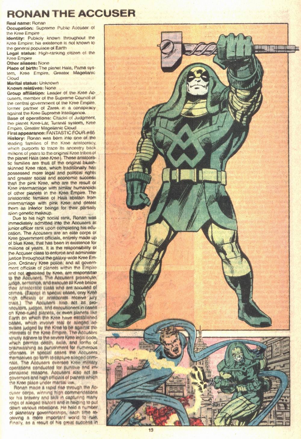 Read online The Official Handbook of the Marvel Universe Deluxe Edition comic -  Issue #11 - 15