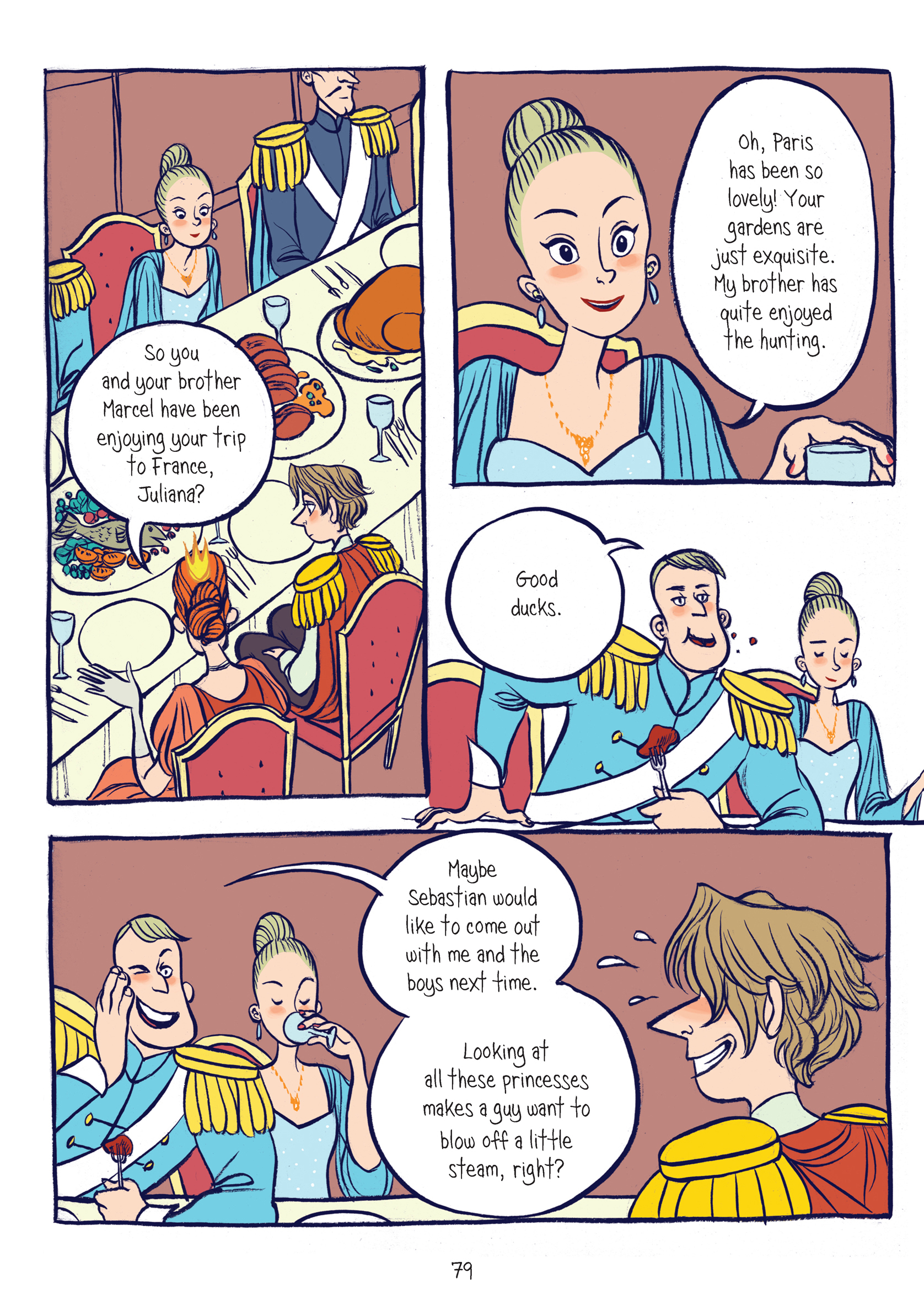 Read online The Prince and the Dressmaker comic -  Issue # TPB (Part 1) - 81