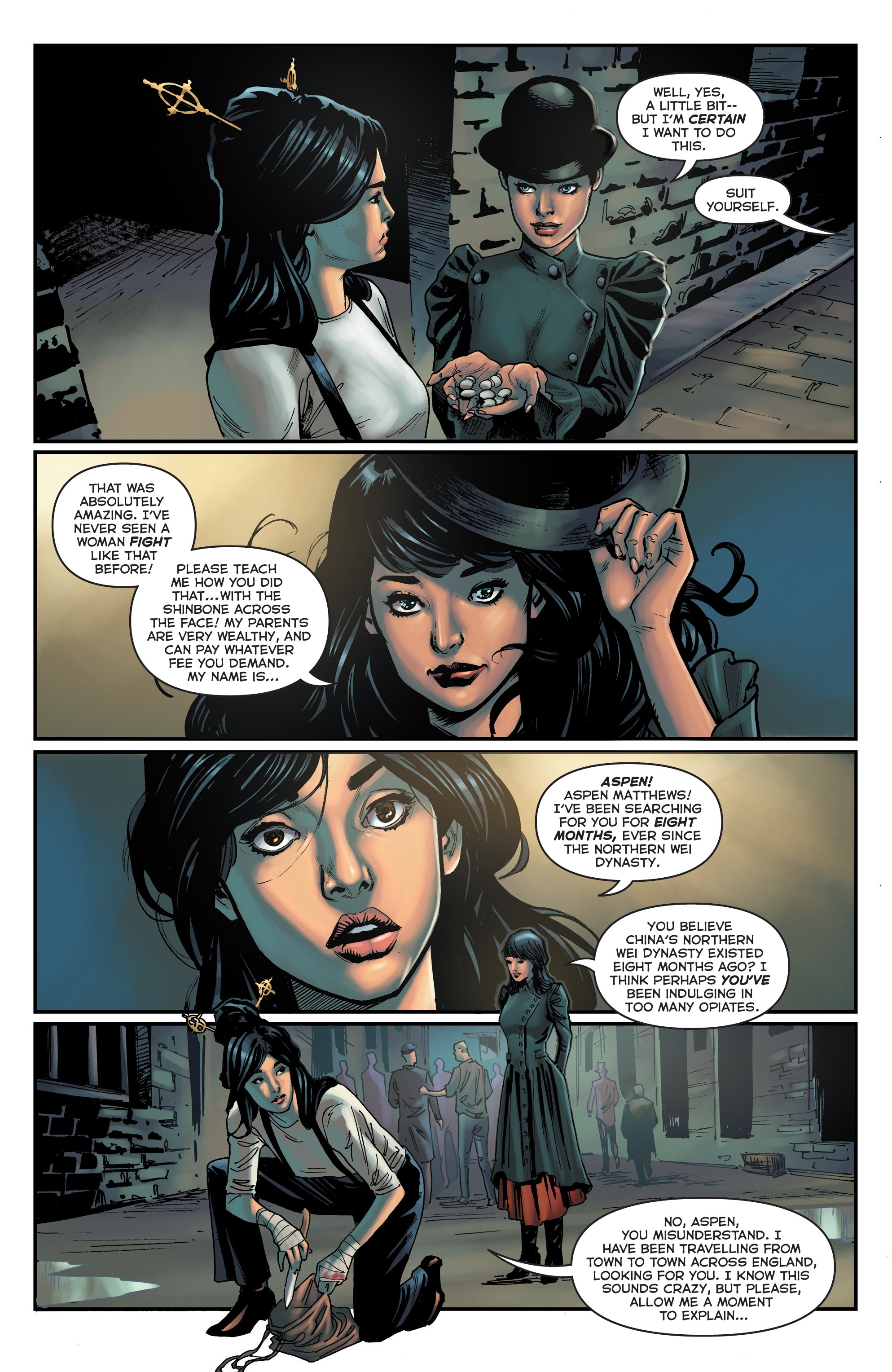 Read online Aspen Visions: Fathom: Spinning Our Fate comic -  Issue # Full - 15