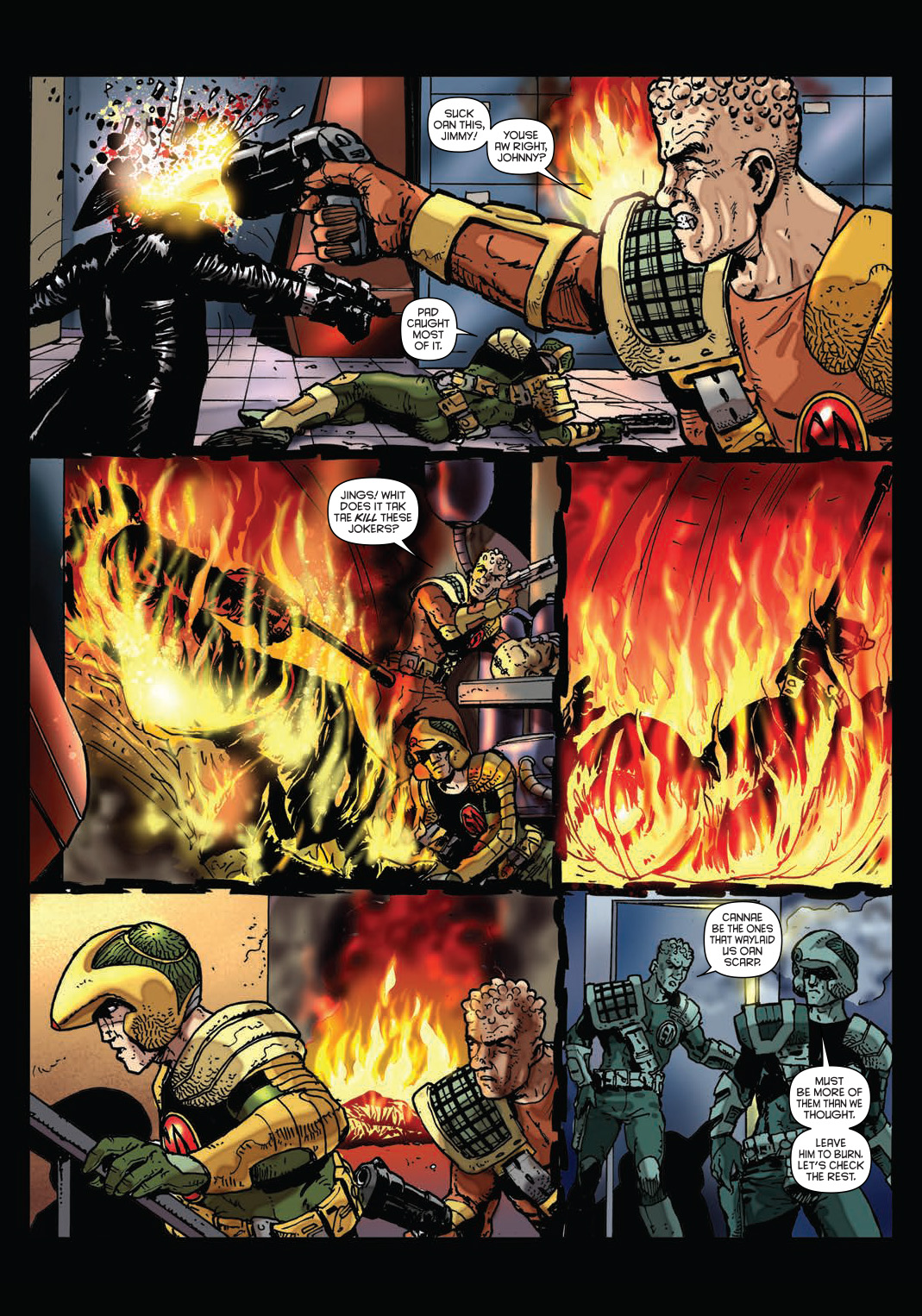 Read online Strontium Dog: The Life and Death of Johnny Alpha: The Project comic -  Issue # TPB - 106
