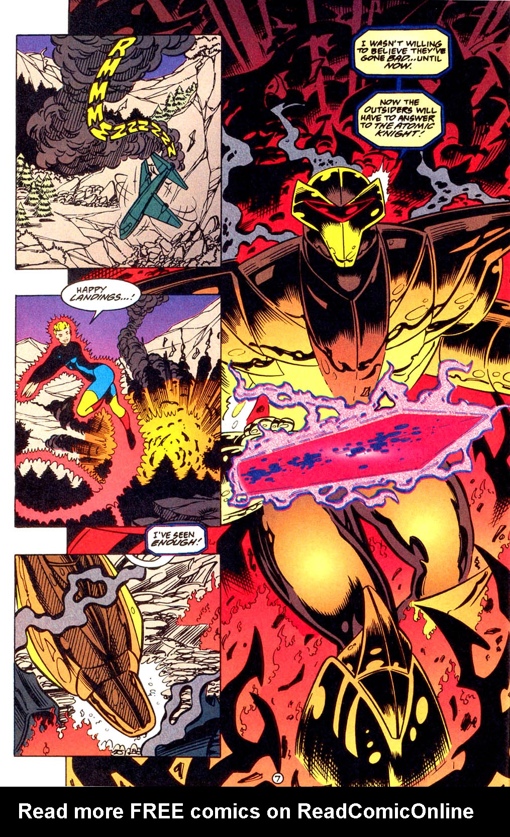Read online Outsiders (1993) comic -  Issue #4 - 7