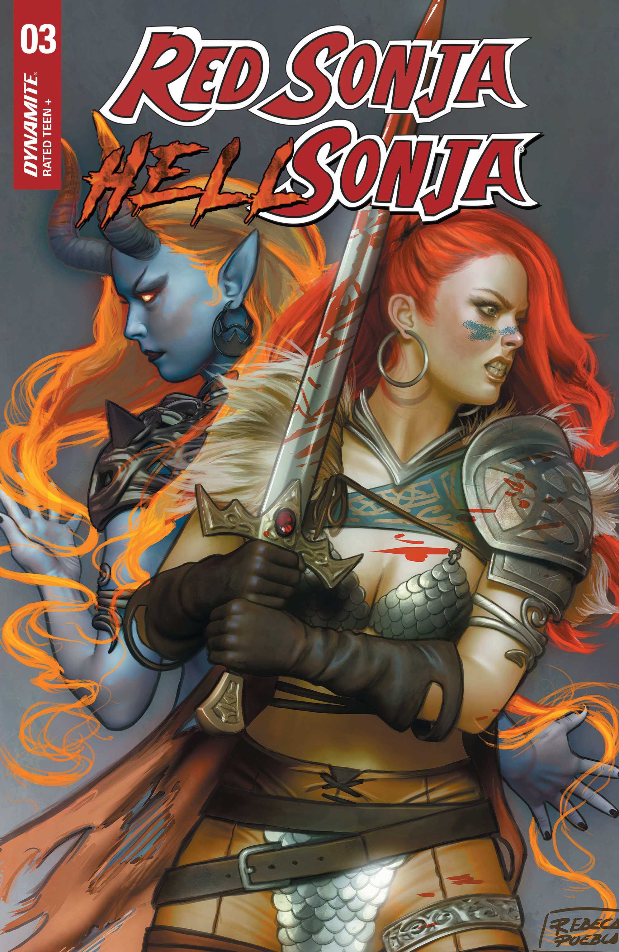 Read online Red Sonja / Hell Sonja comic -  Issue #3 - 4