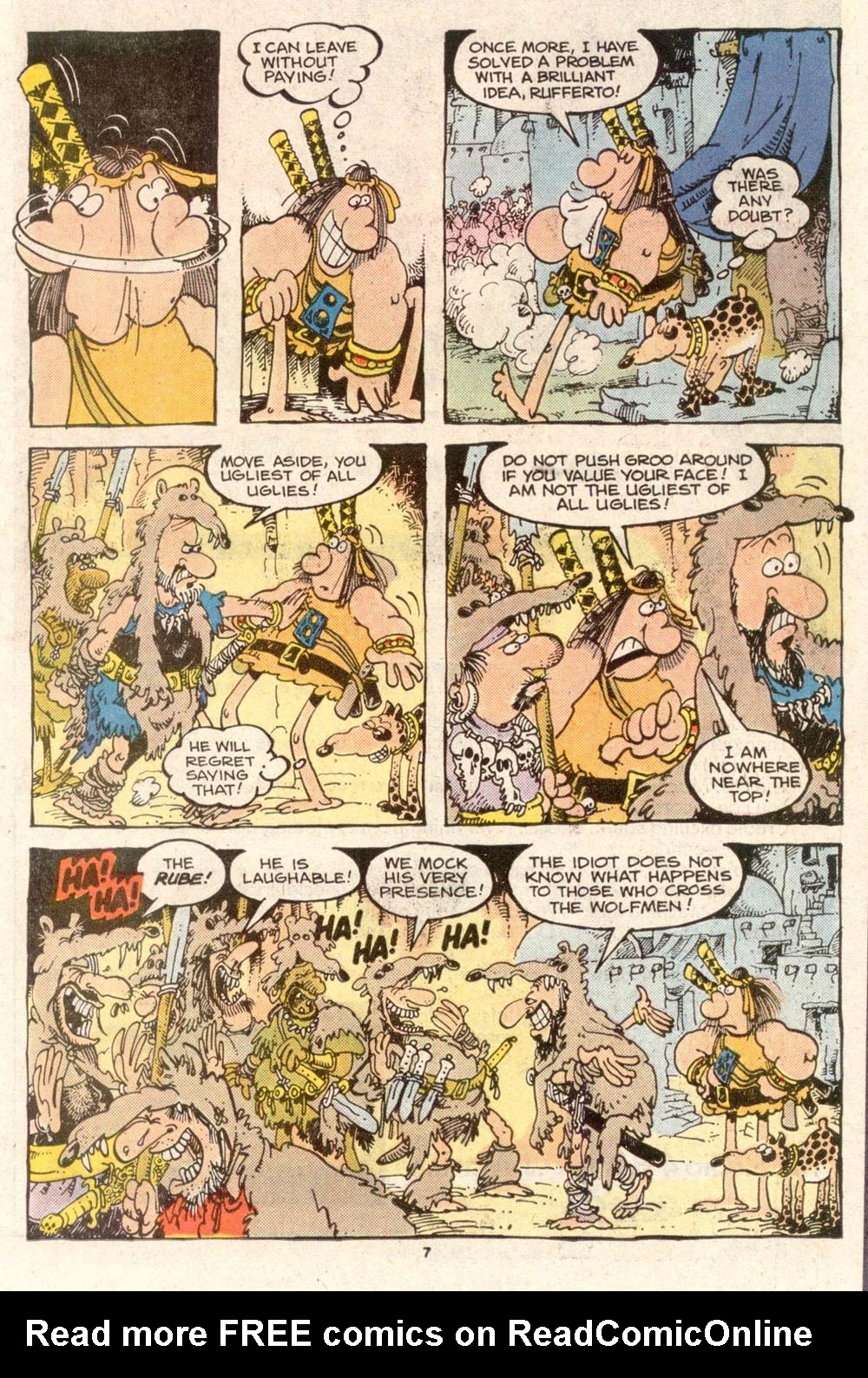 Read online Sergio Aragonés Groo the Wanderer comic -  Issue #49 - 7