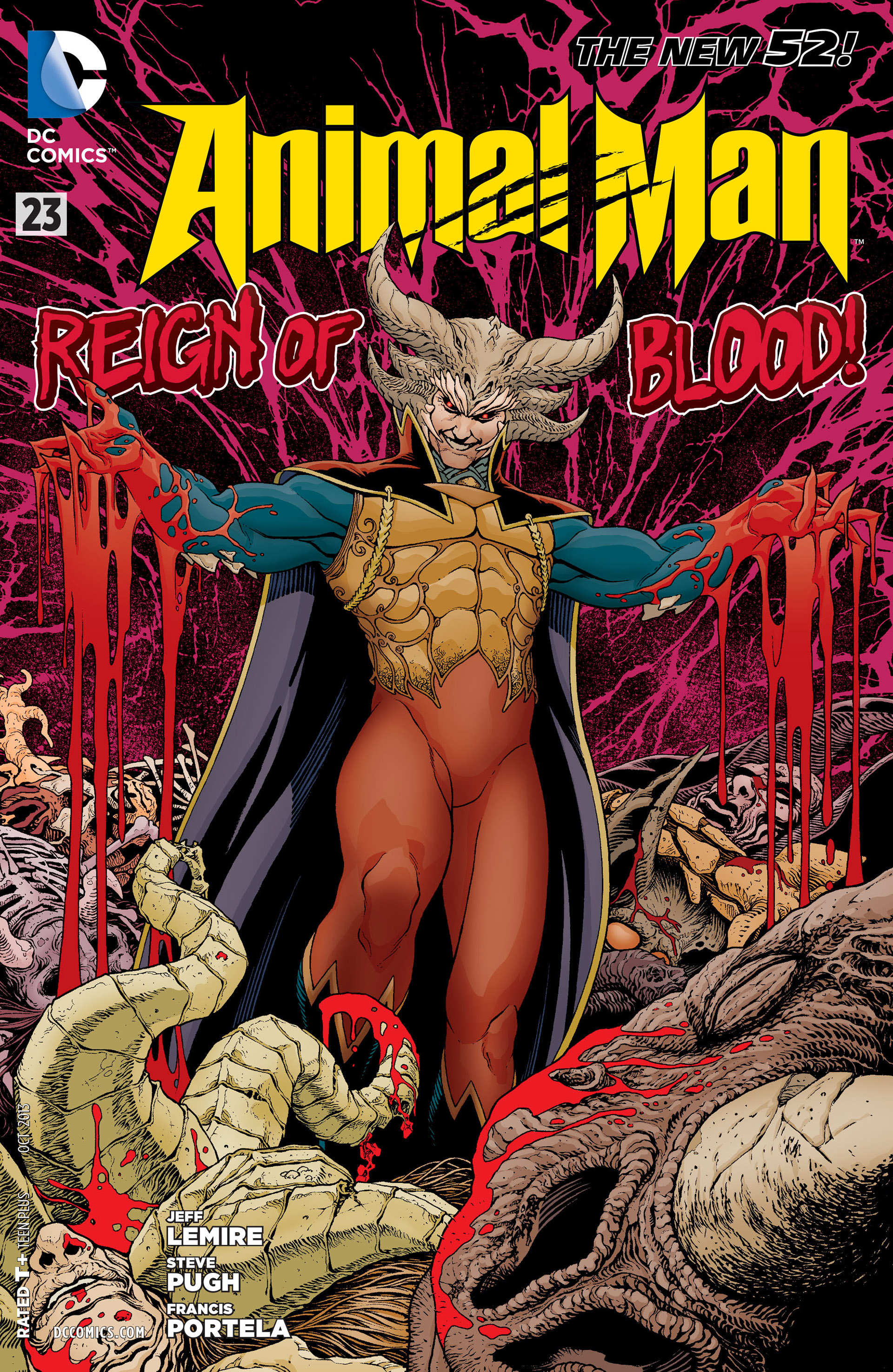 Read online Animal Man (2011) comic -  Issue #23 - 1