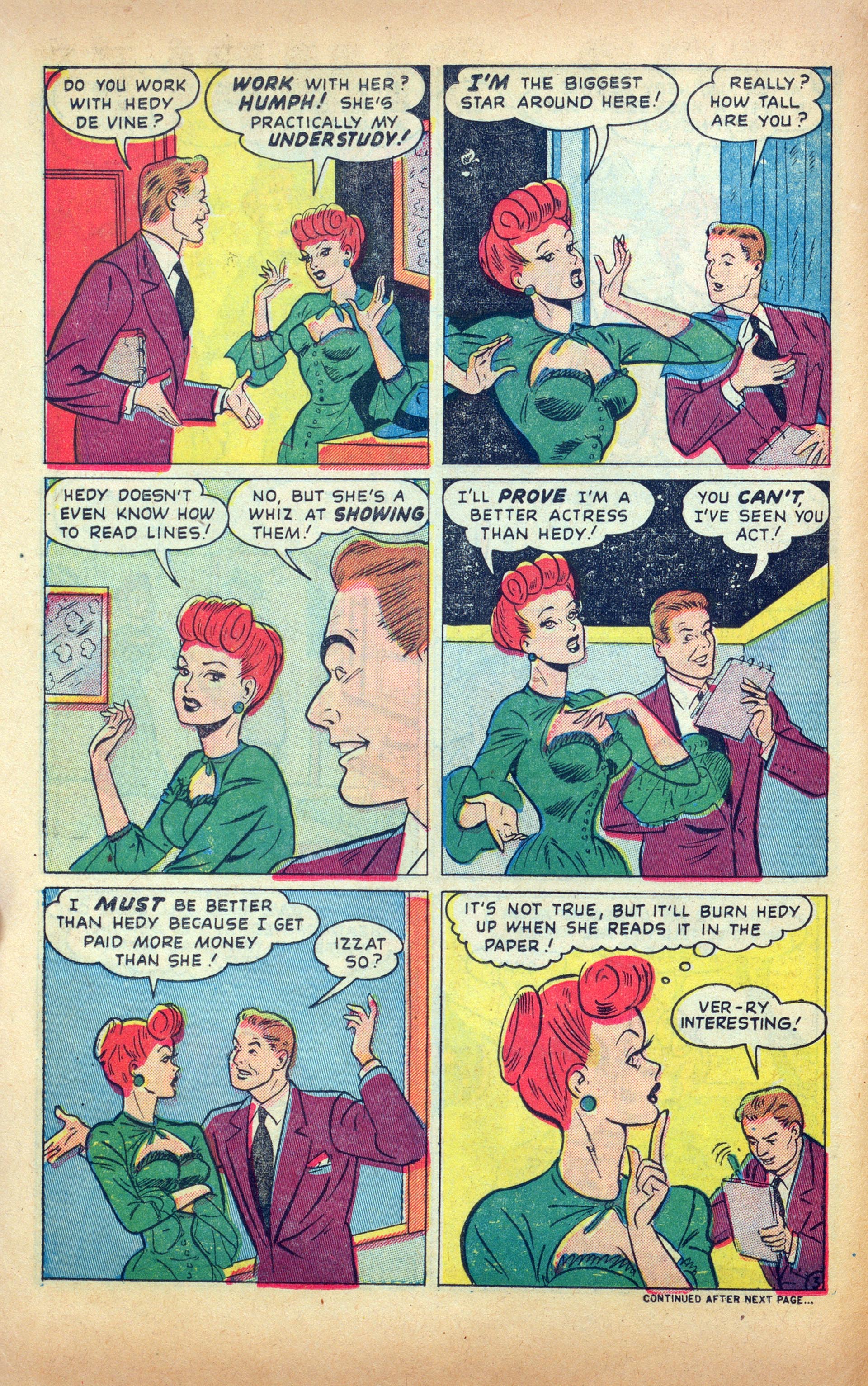 Read online Hedy Of Hollywood Comics comic -  Issue #44 - 14