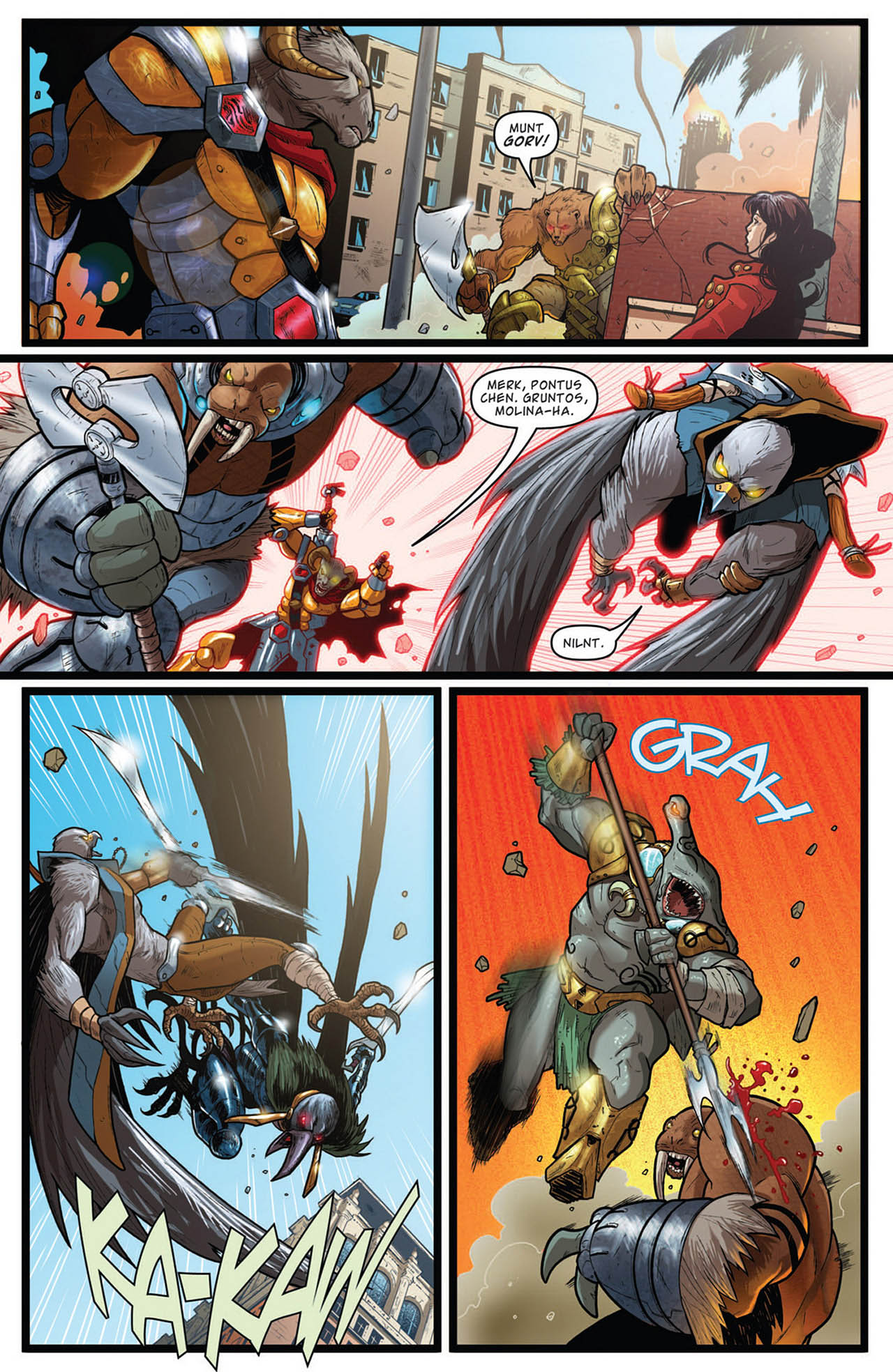 Read online Battle Beasts comic -  Issue #1 - 26