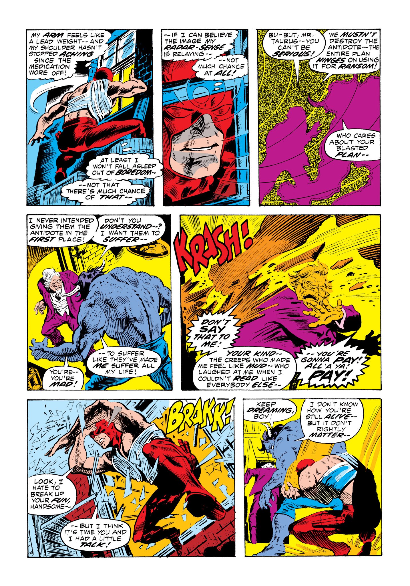 Read online Marvel Masterworks: Daredevil comic -  Issue # TPB 9 - 60