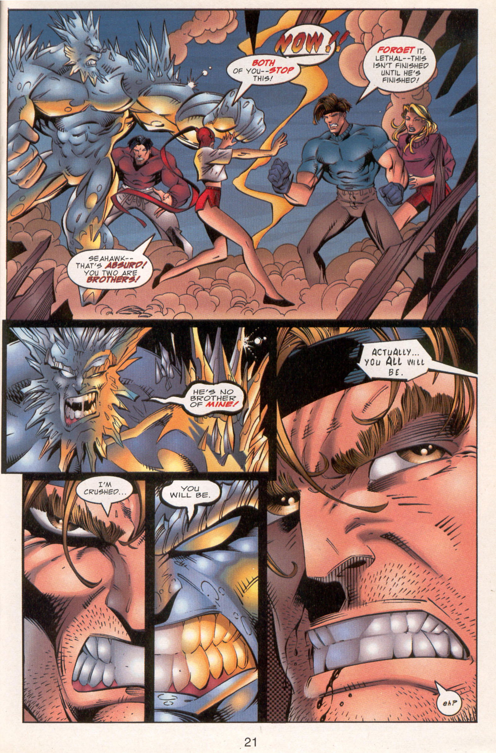 Read online Brigade (1993) comic -  Issue #15 - 24