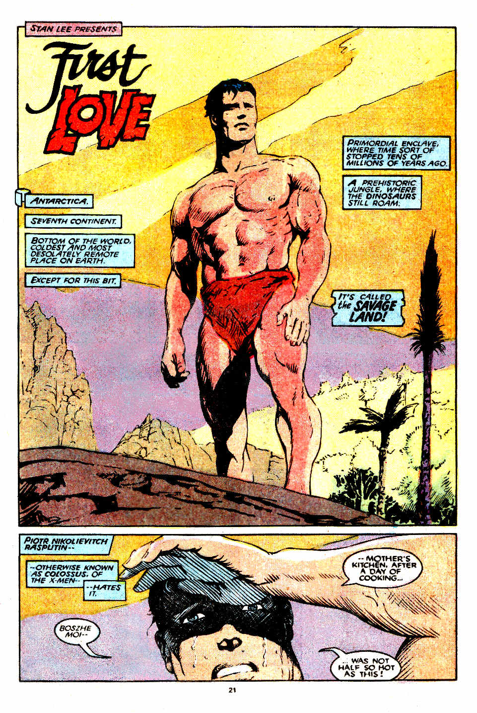 Read online Classic X-Men comic -  Issue #21 - 22