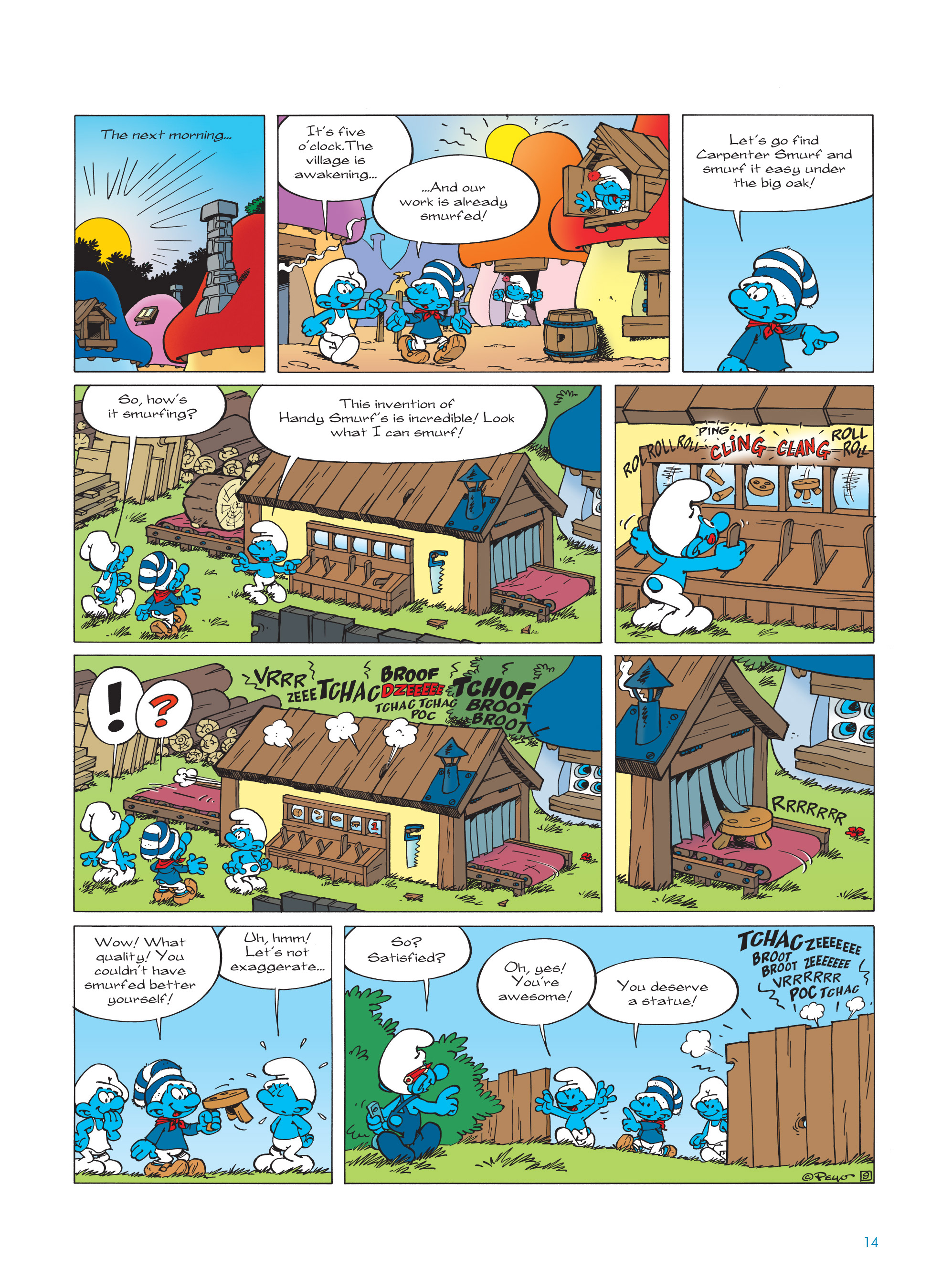 Read online The Smurfs comic -  Issue #23 - 14