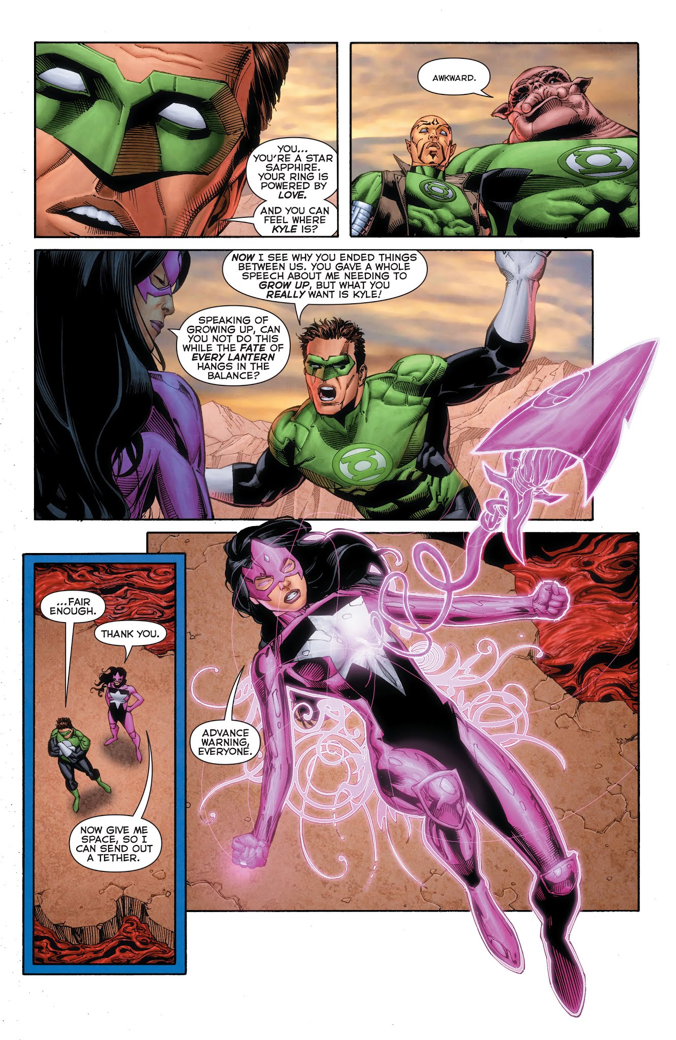 Read online Green Lantern: Lights Out comic -  Issue # TPB - 138