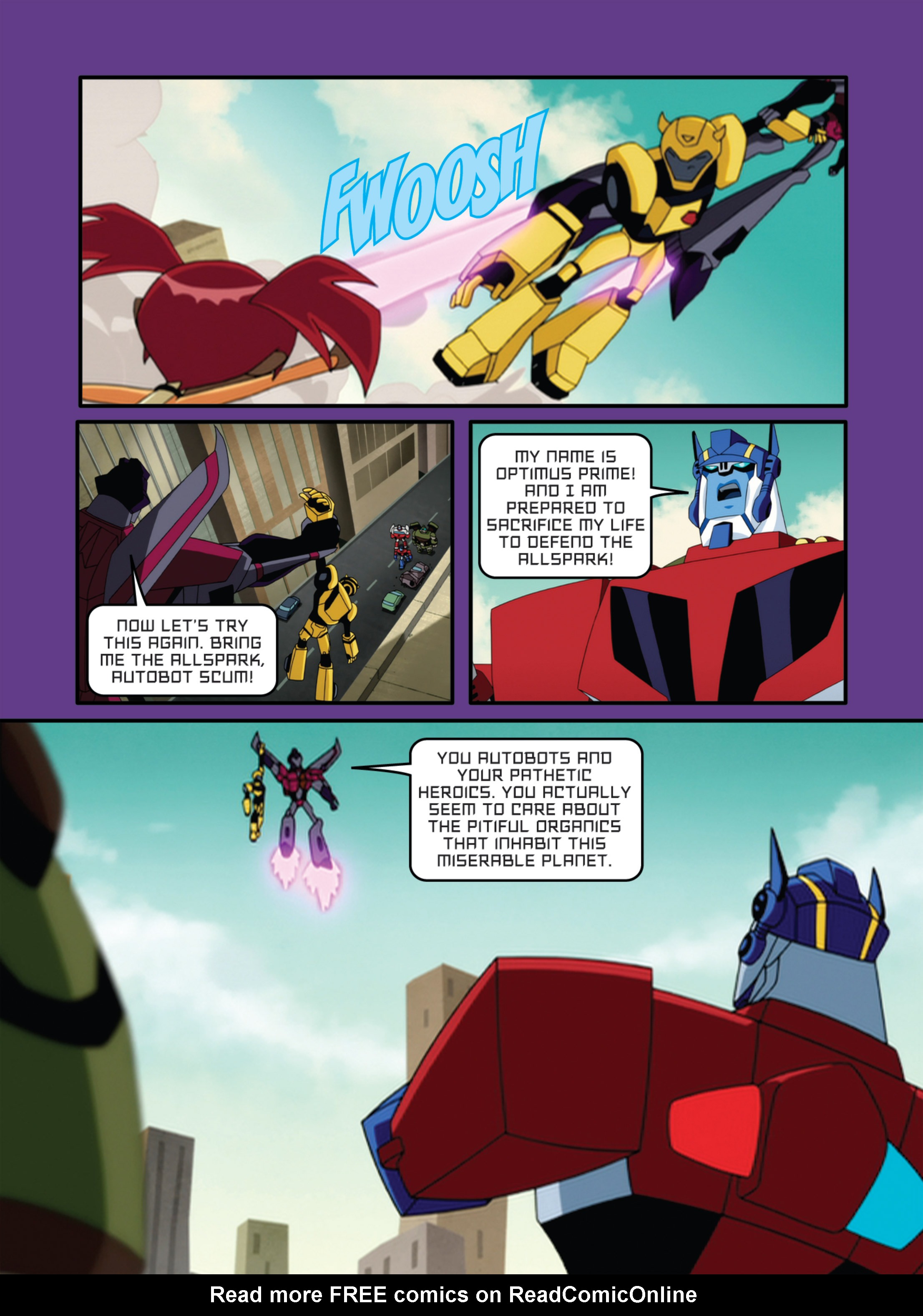 Read online Transformers Animated comic -  Issue #1 - 90