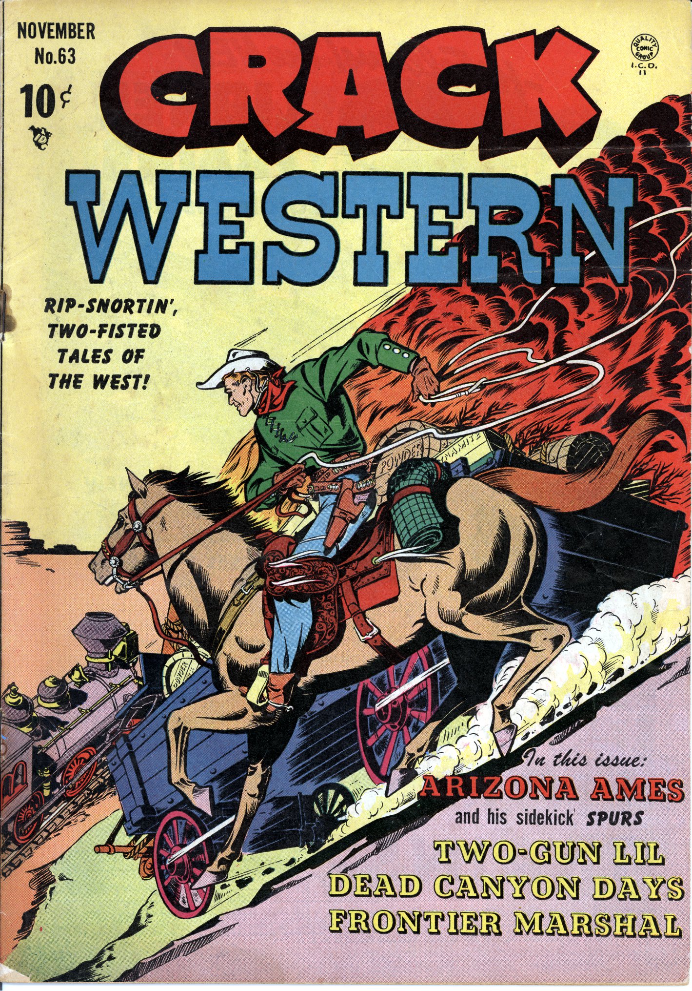 Read online Crack Western comic -  Issue #63 - 1
