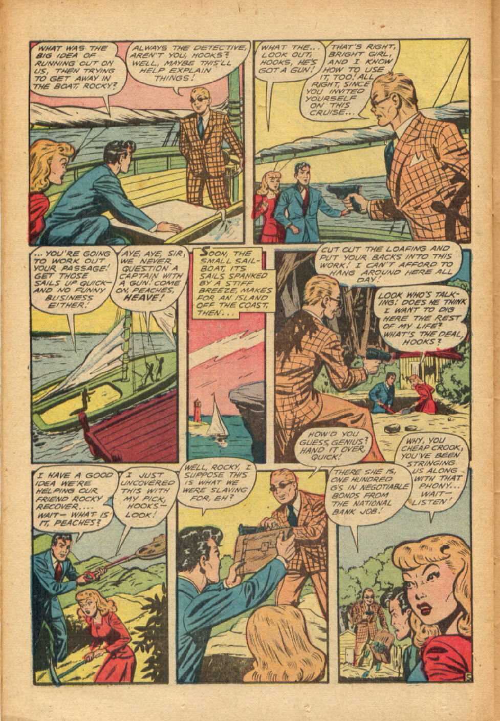 Read online Fight Comics comic -  Issue #64 - 38