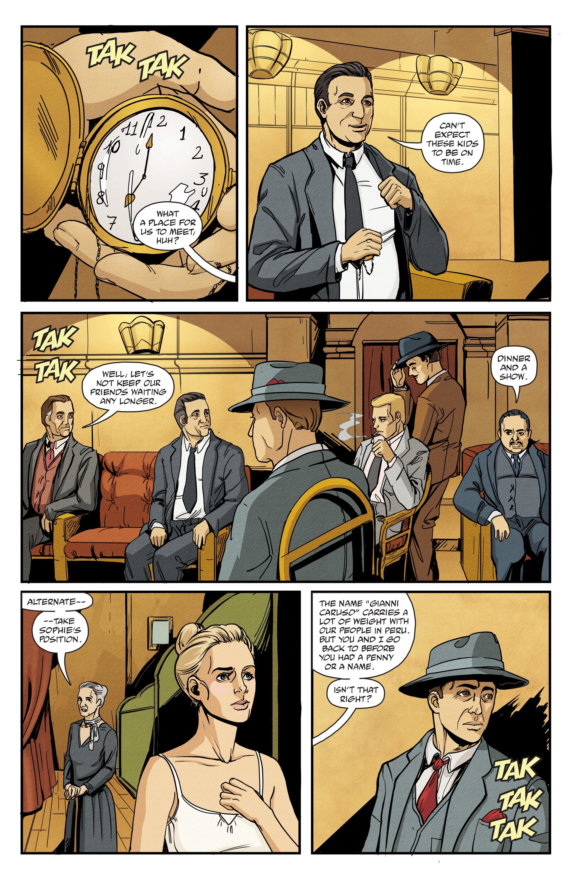 Read online Mafiosa comic -  Issue # TPB - 105