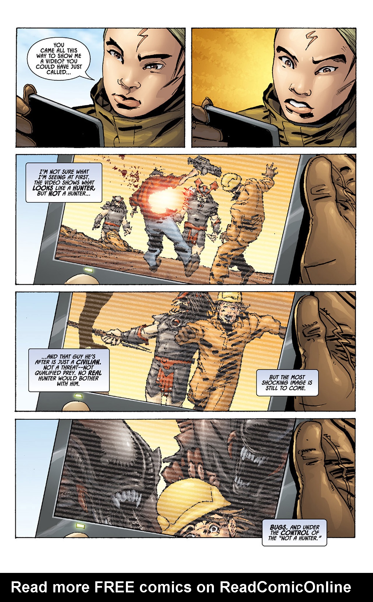 Read online Aliens vs. Predator: Three World War comic -  Issue #1 - 21