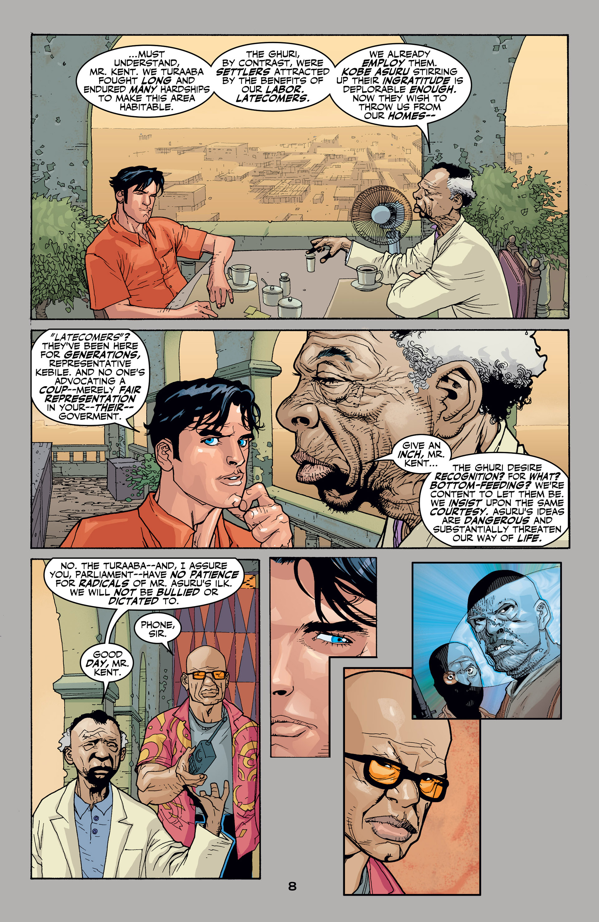 Read online Superman: Birthright (2003) comic -  Issue #2 - 9