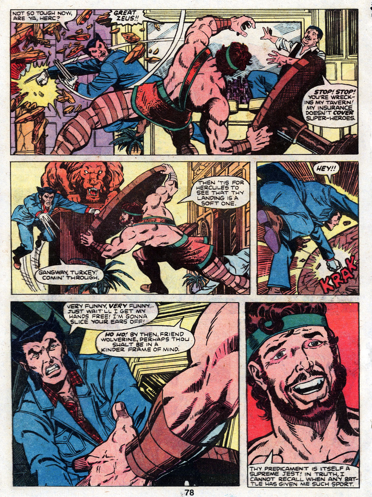 Read online Marvel Treasury Edition comic -  Issue #26 - 80