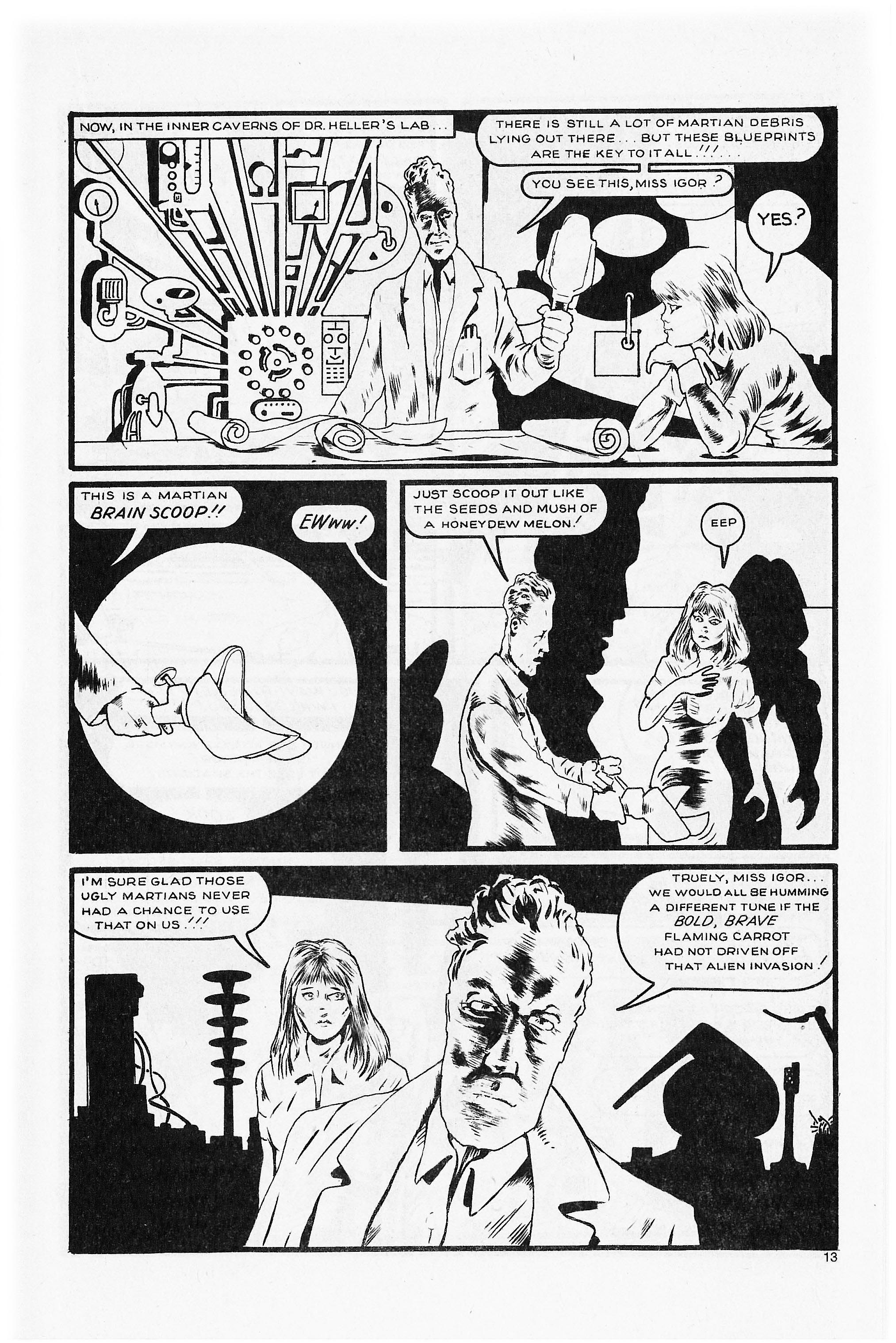 Read online Flaming Carrot Comics (1984) comic -  Issue #5 - 15