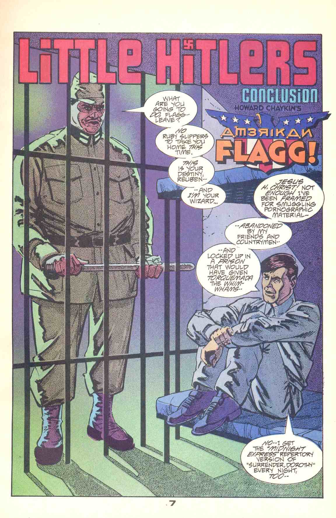 Read online Howard Chaykin's American Flagg comic -  Issue #4 - 9