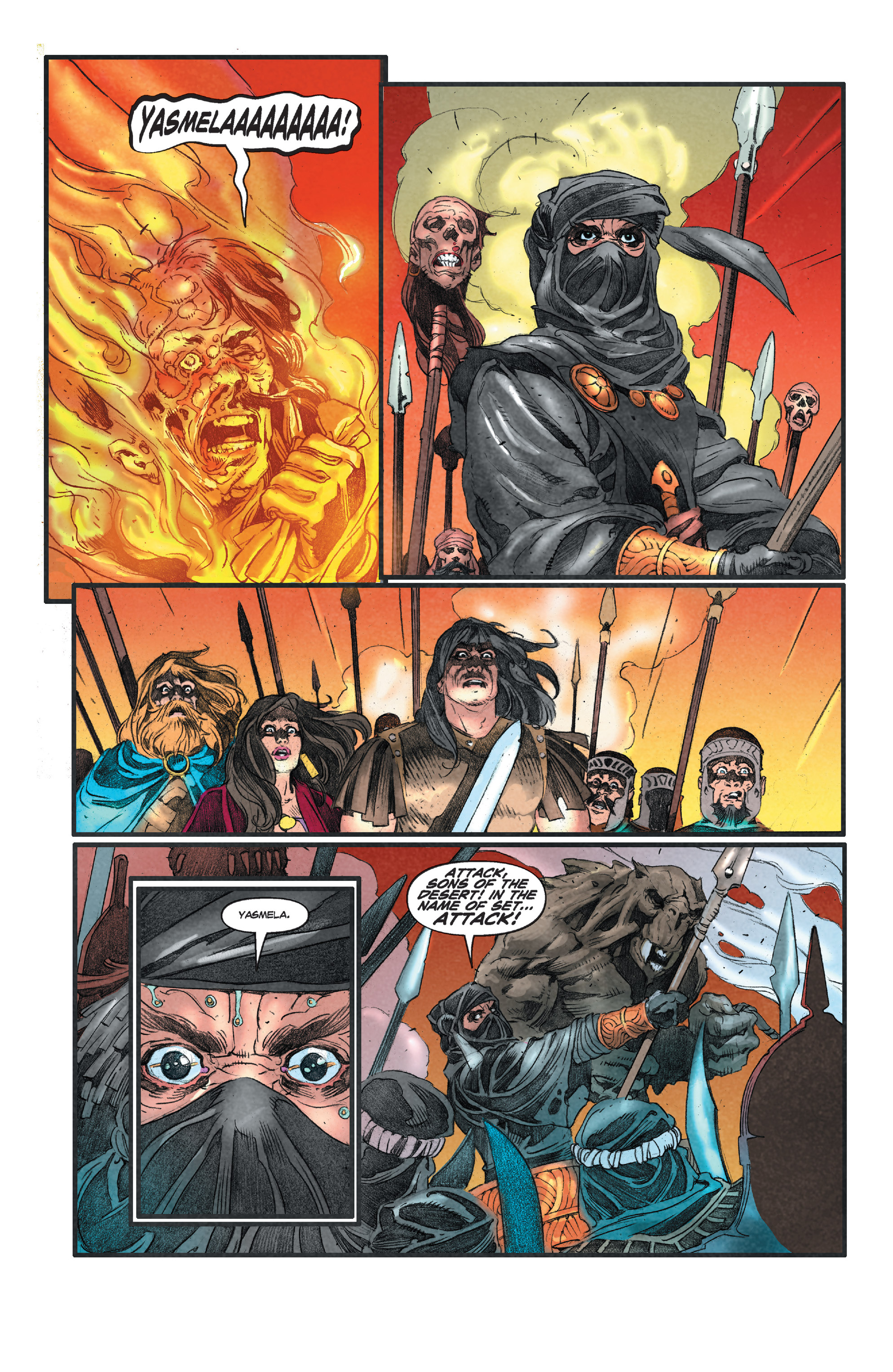 Read online Conan Chronicles Epic Collection comic -  Issue # TPB The Battle of Shamla Pass (Part 2) - 12